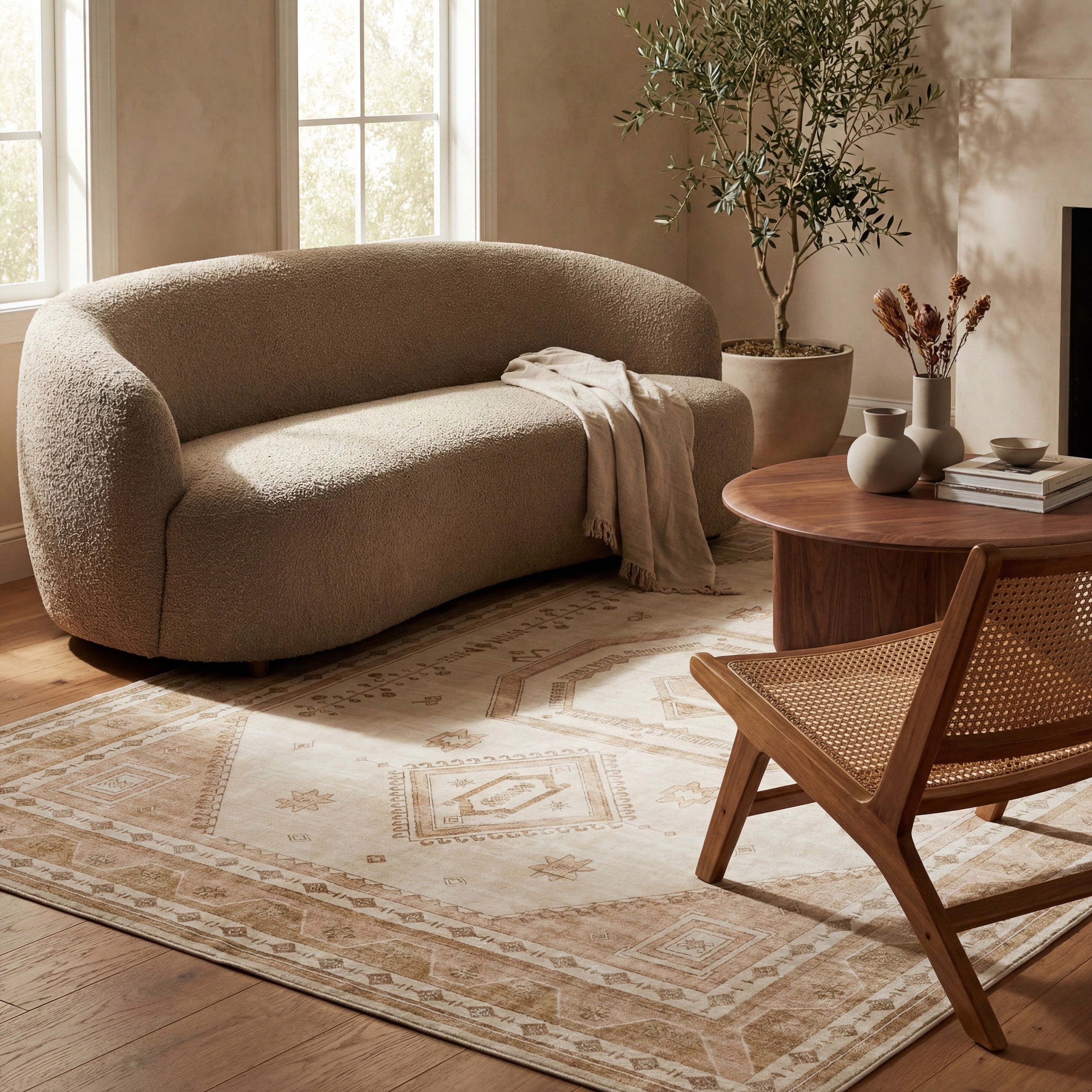 Nuloom Sereniel Medallion Washable Rug - Image 9