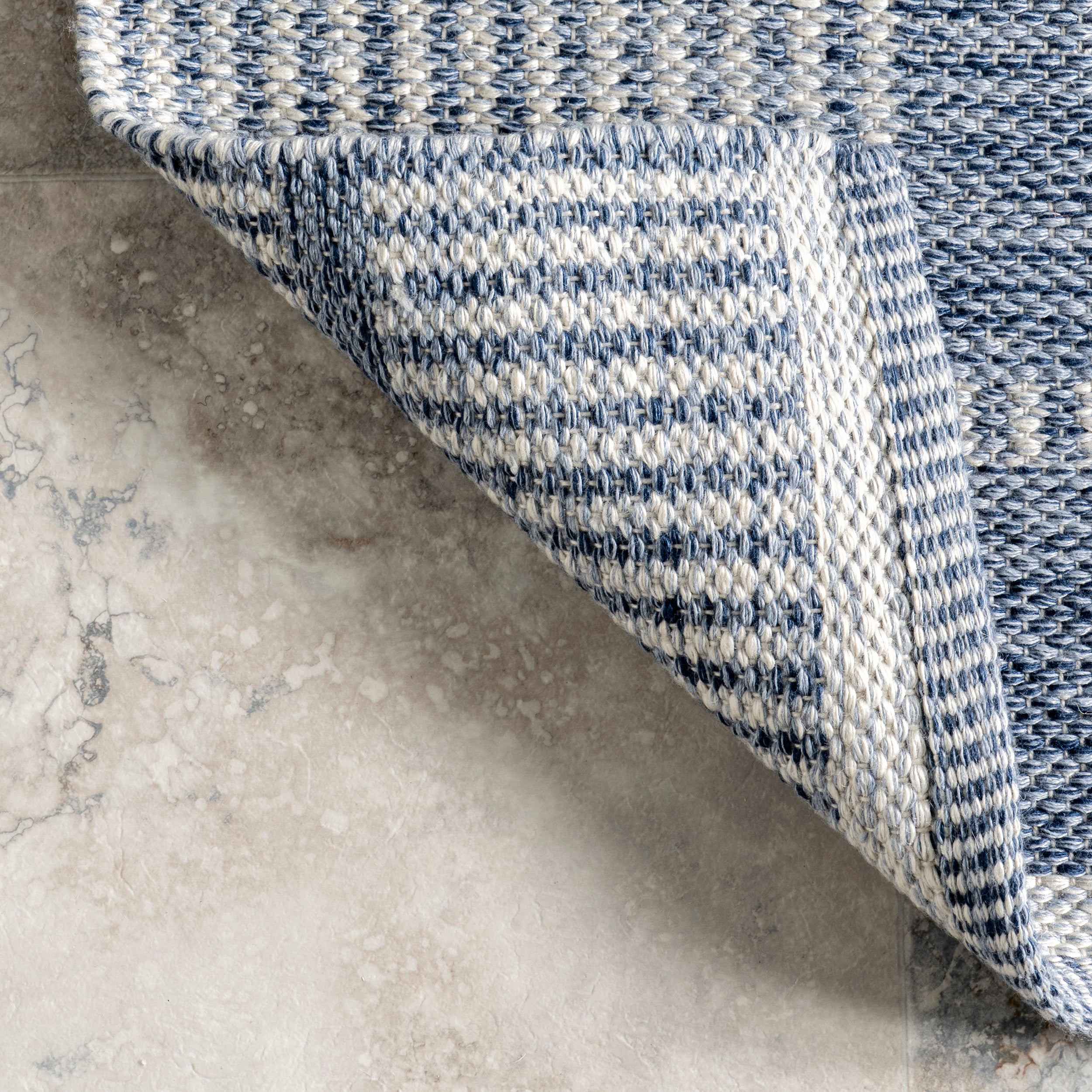 Rayla Striped Blocks Indoor/Outdoor Area Rug - Image 7