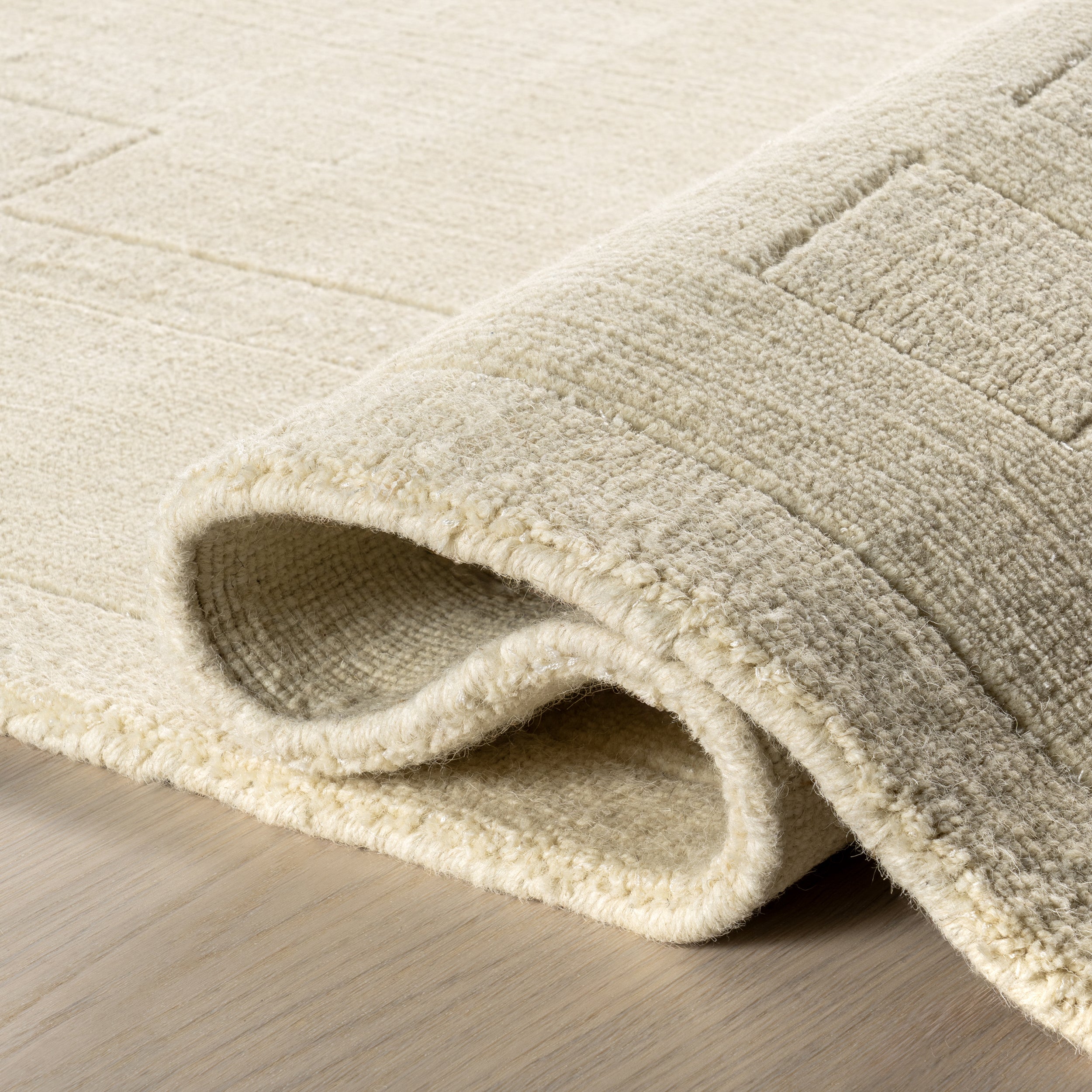 Rune Bordered Wool-Blend Area Rug - Image 4