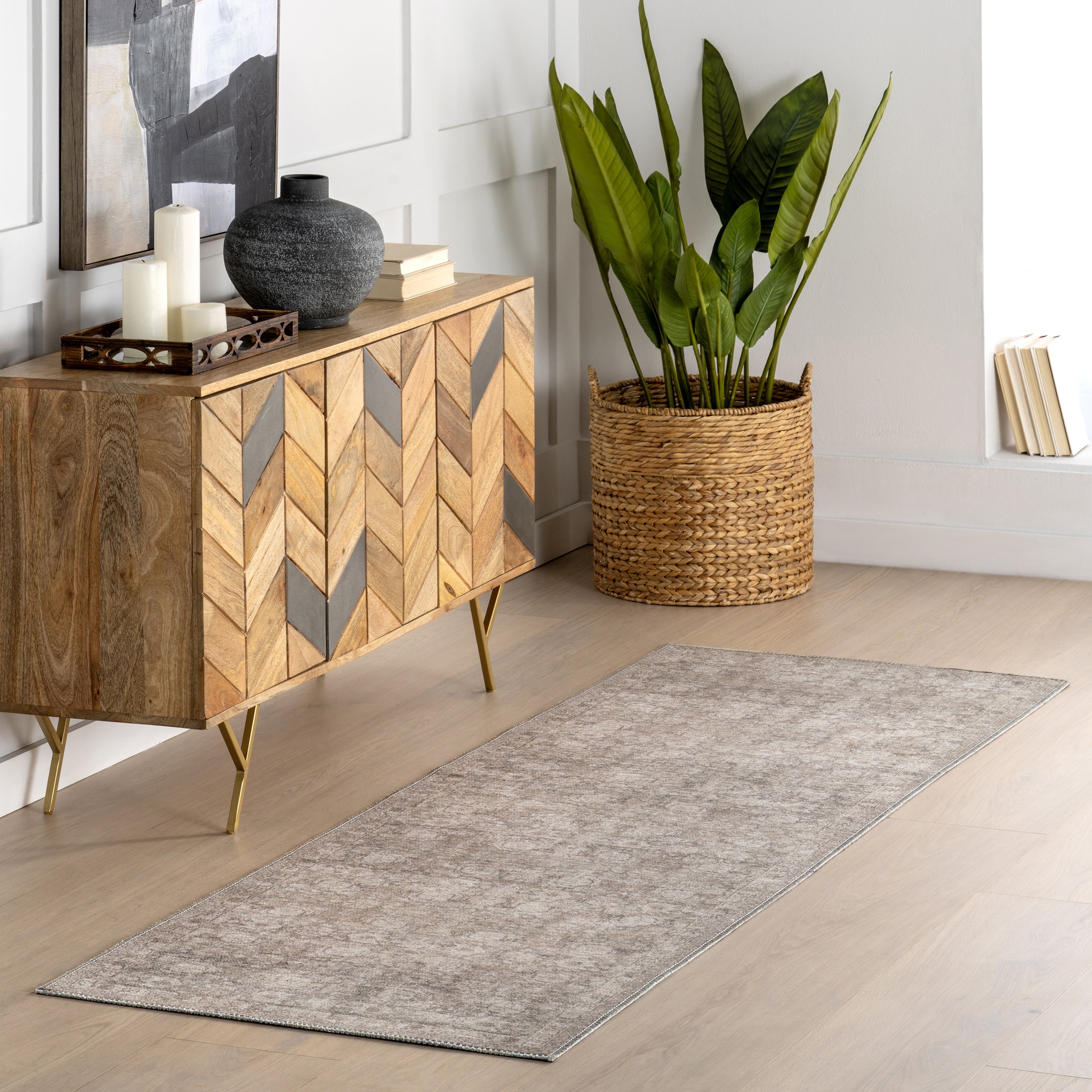 Hillstone Collection Delphi Traditional Vintage Medallion Area Rug - Image 10