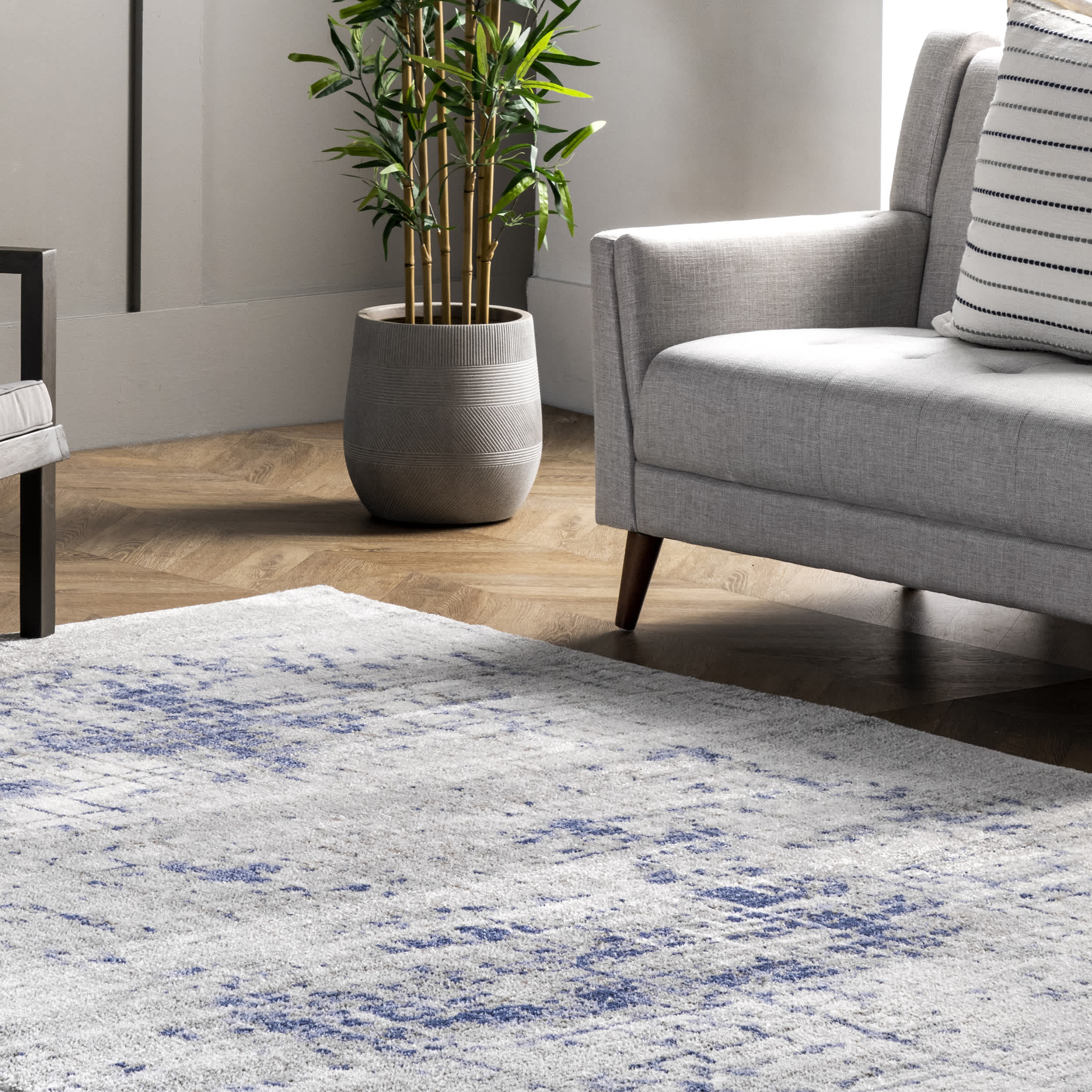 Georgie Abstract Grid Area Rug - Image 9