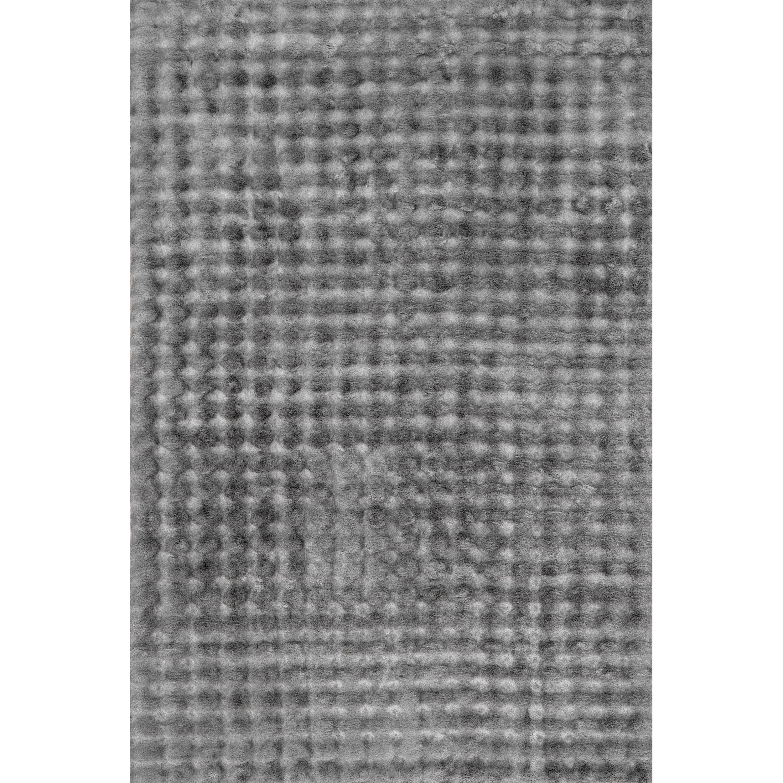 Jeni Solid Faux Rabbit Machine Washable Area Rug - Image 11