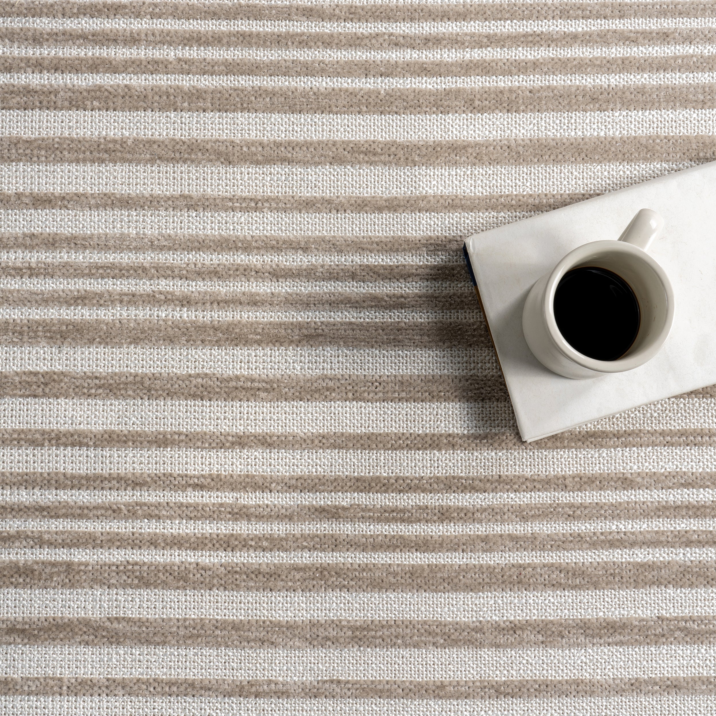 Millicent Striped Machine Washable Area Rug - Image 7
