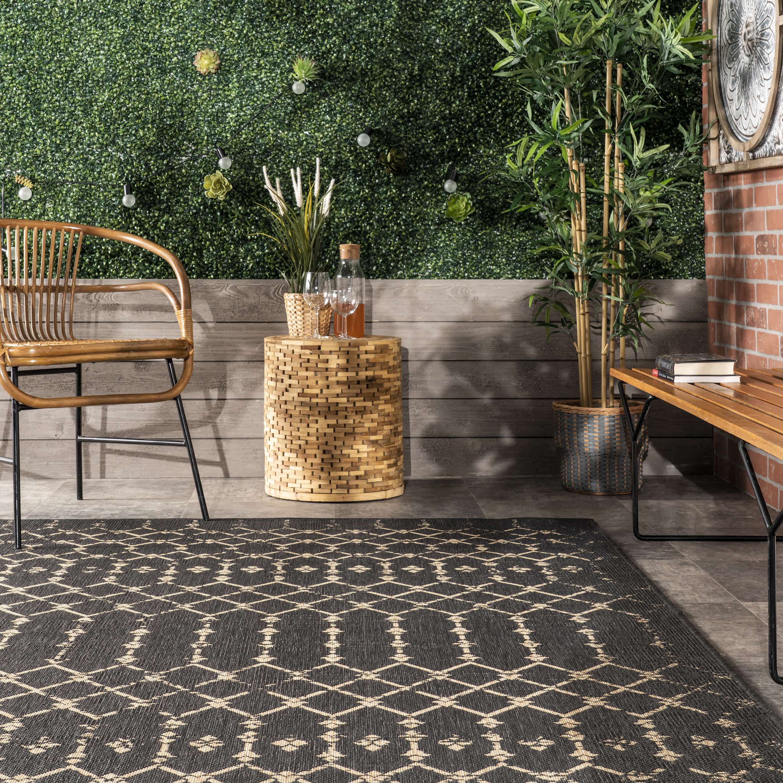 Grayson Moroccan Trellis Indoor/Outdoor Area Rug - Image 17