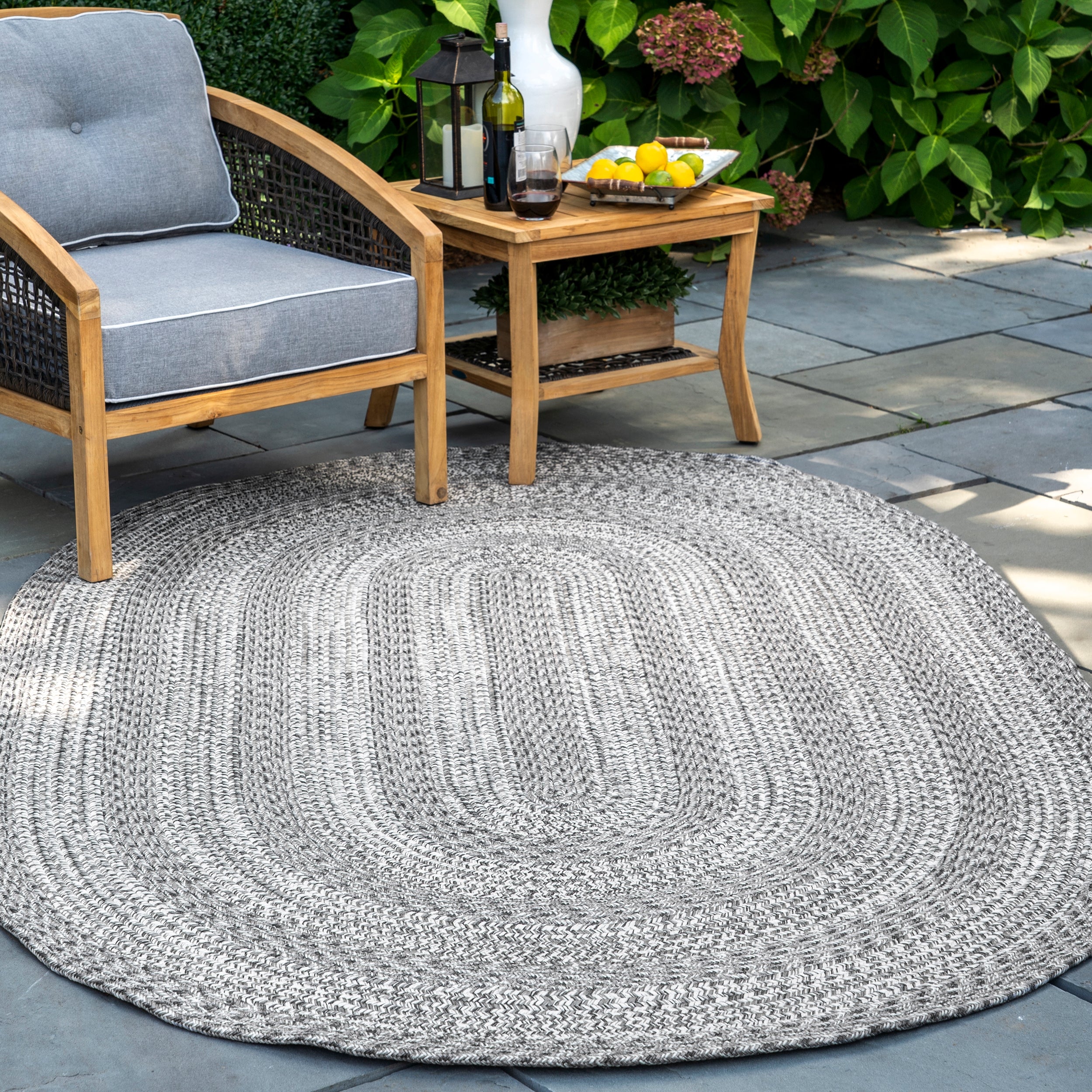 Rowan Braided Texture Indoor/Outdoor Area Rug - Image 22