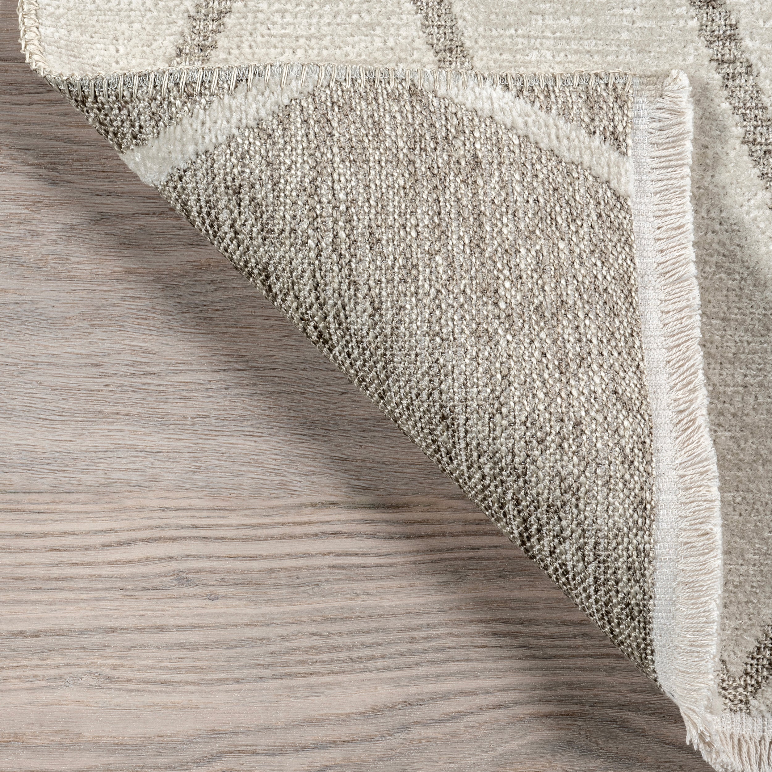Sinclair Lattice Reversible Machine Washable Area Rug - Image 7