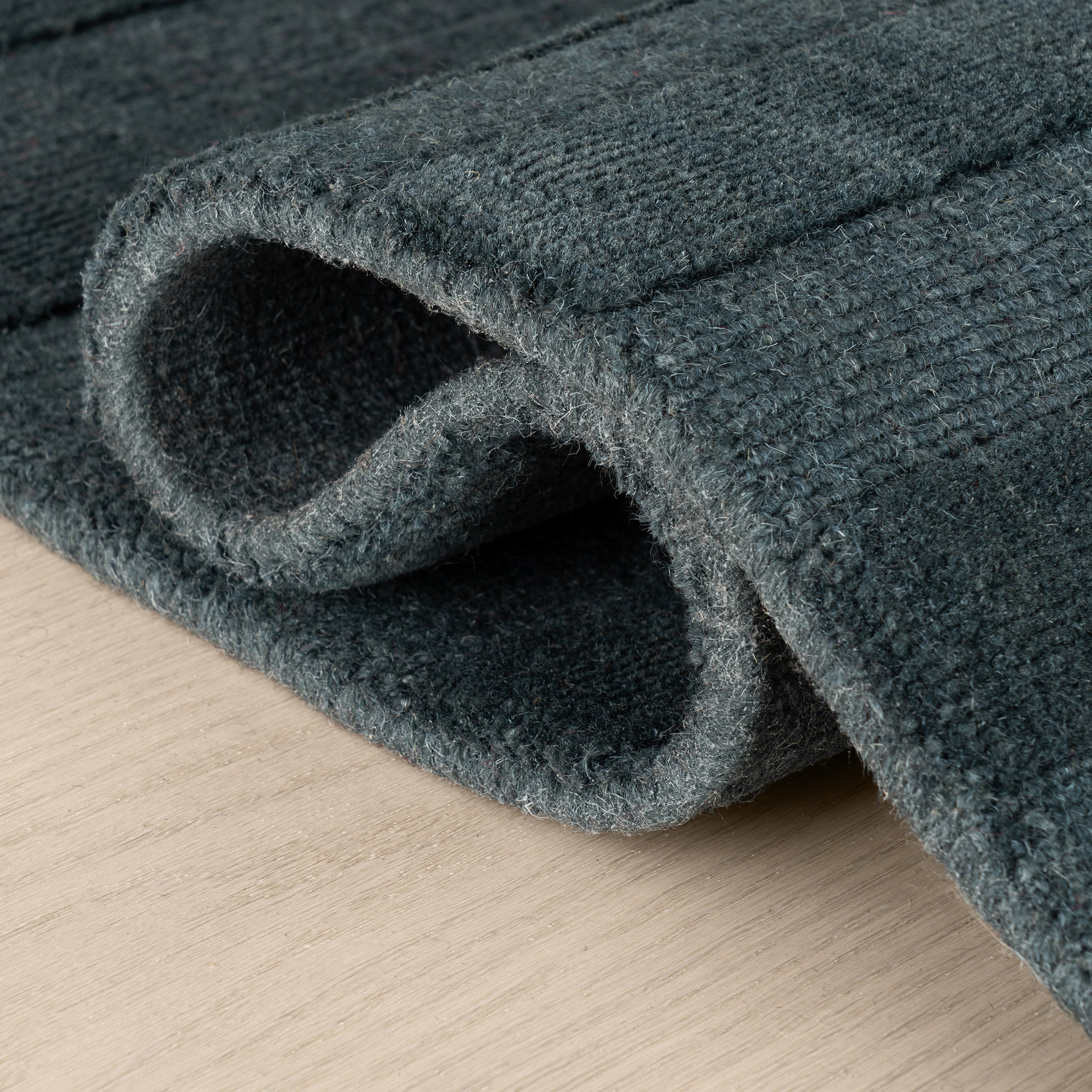 Arcelia Striped Wool Blend Area Rug - Image 4