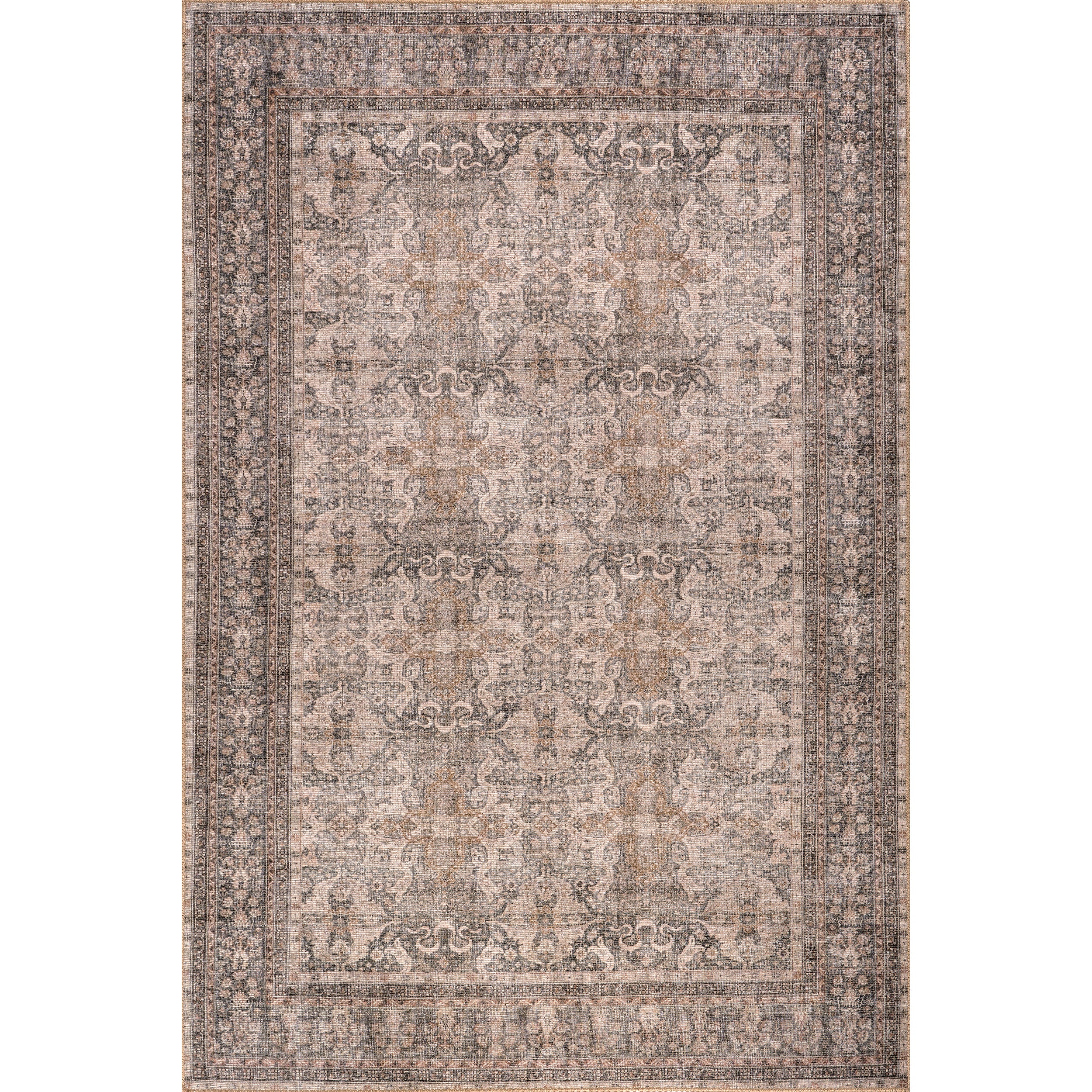 Hillstone Collection Else Traditional Vintage Medallion Area Rug