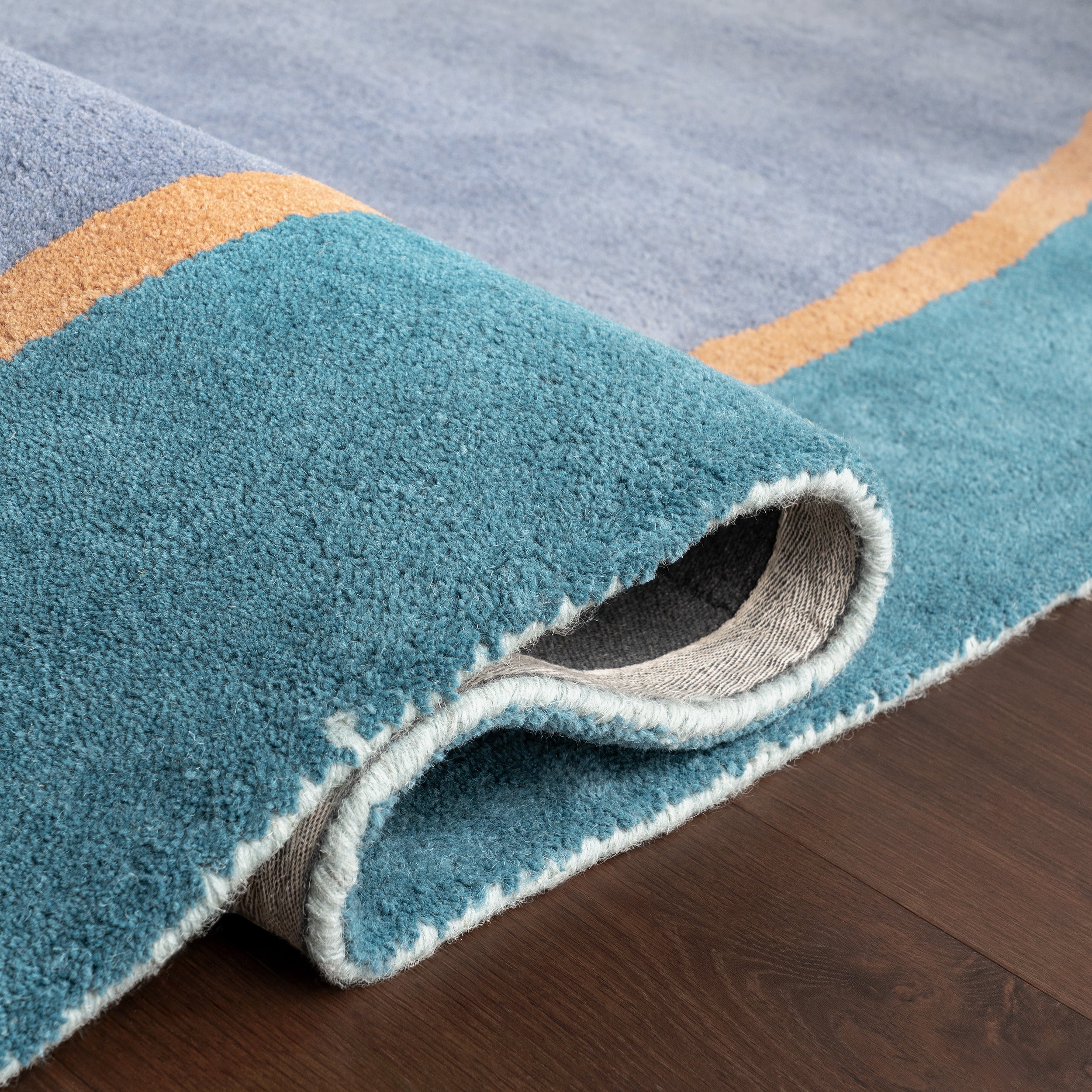 Greenwich Abstract Wool Area Rug - Image 4