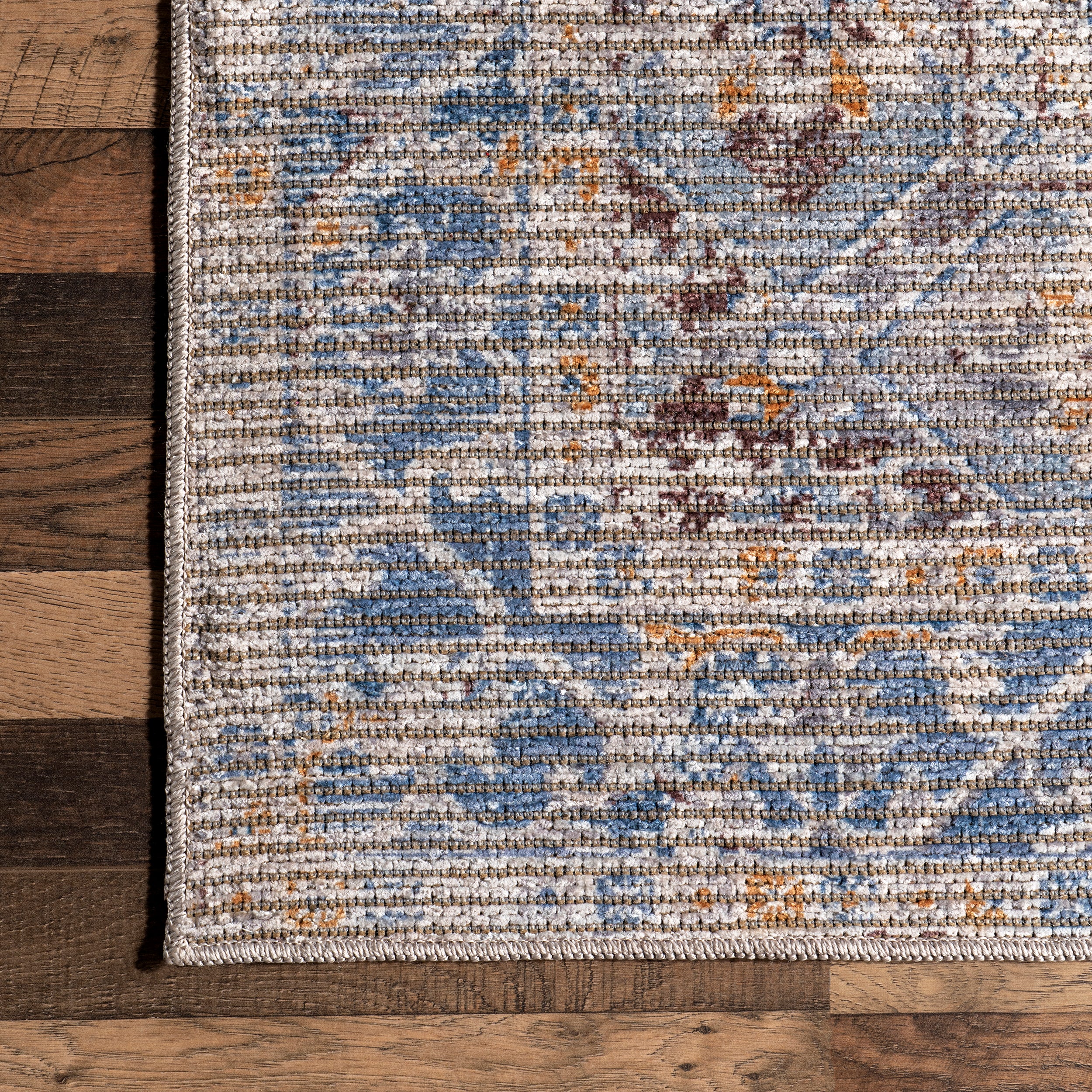 Vintage Medallion Machine Washable Area Rug - Image 5