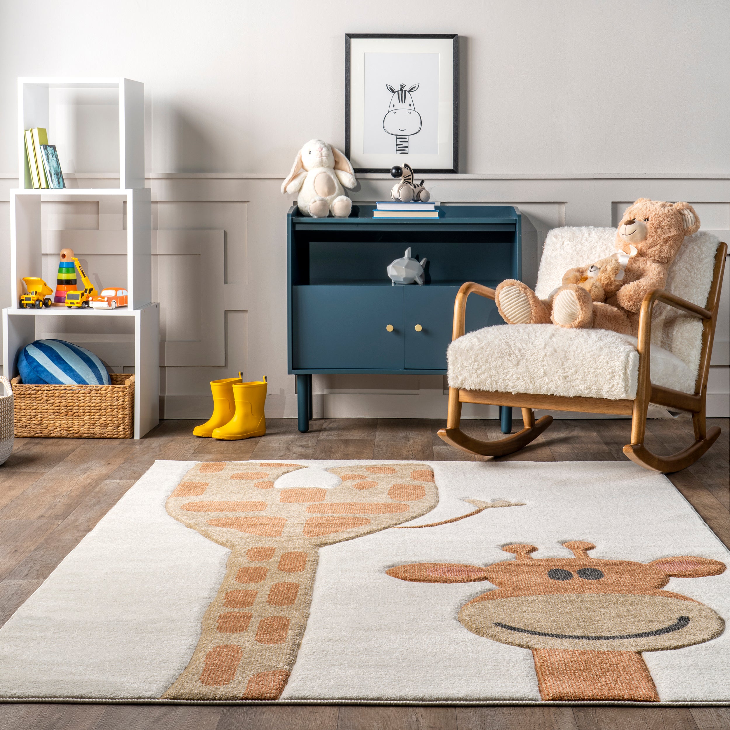 Anabell Giraffe Kids Area Rug - Image 8