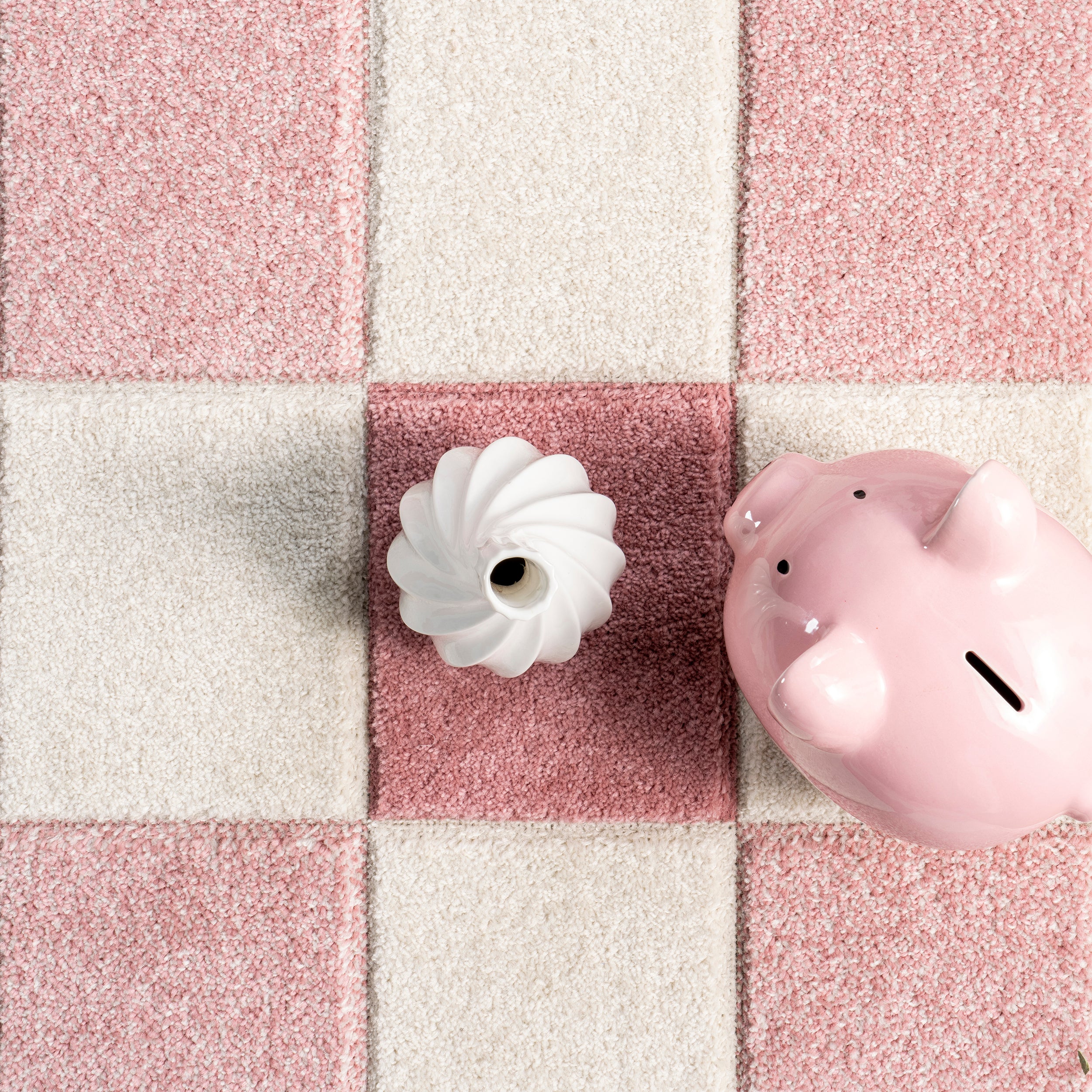 Aubrey Checkered Kids Area Rug - Image 6