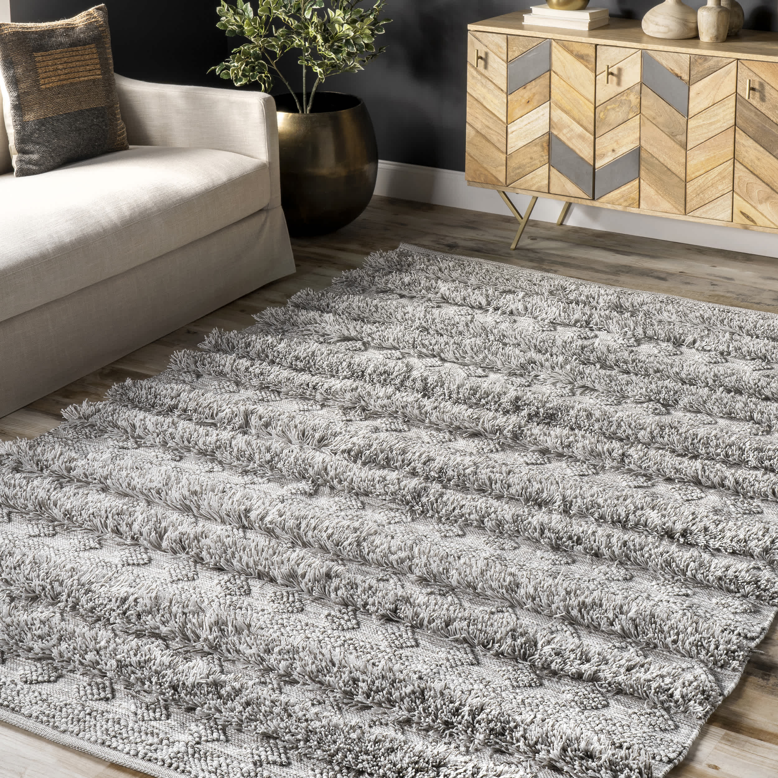 High Low Tribal Josiah Area Rug - Image 9