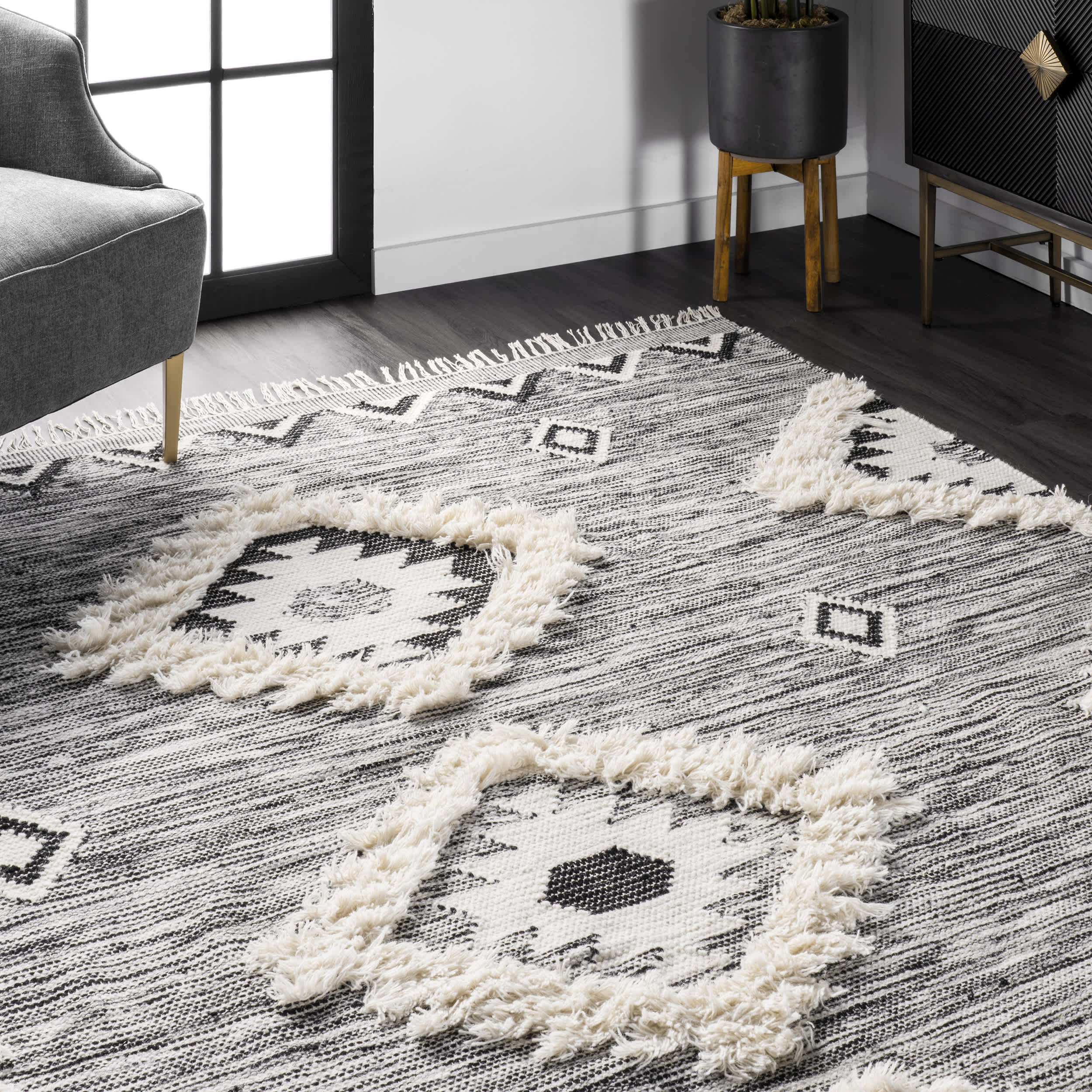 Savannah Moroccan Fringe Area Rug - Image 9