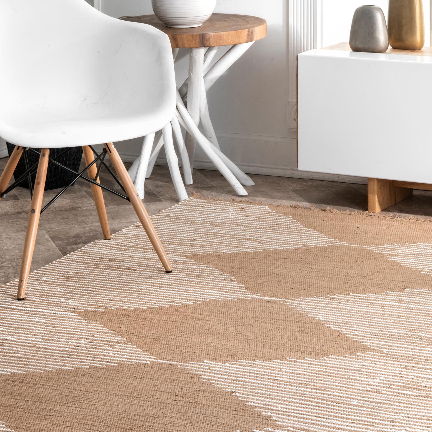 Collins Lined Diamonds Area Rug - Image 8