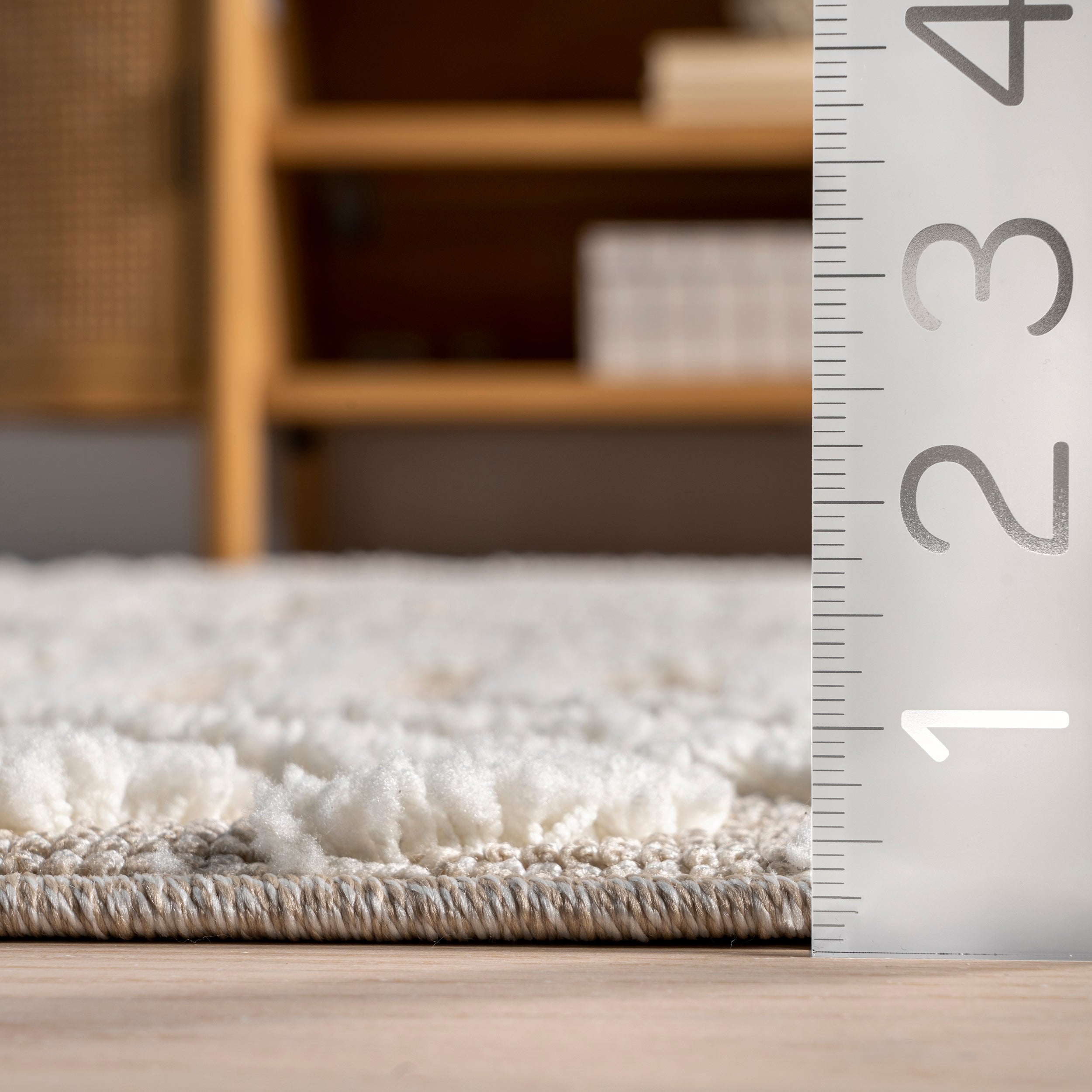 Briallyn Modern Waves Tassel Area Rug - Image 3