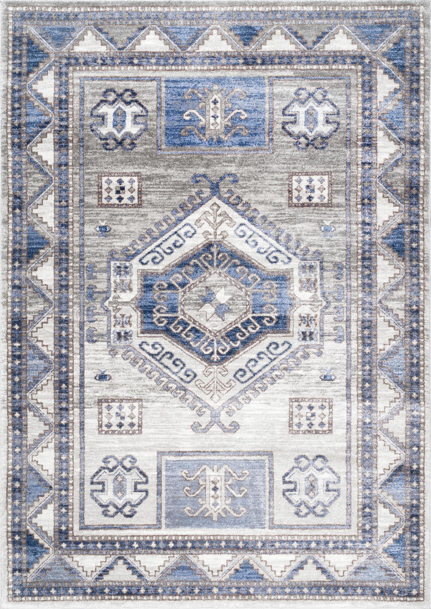 Vintage Paula Tribal Area Rug - Image 12