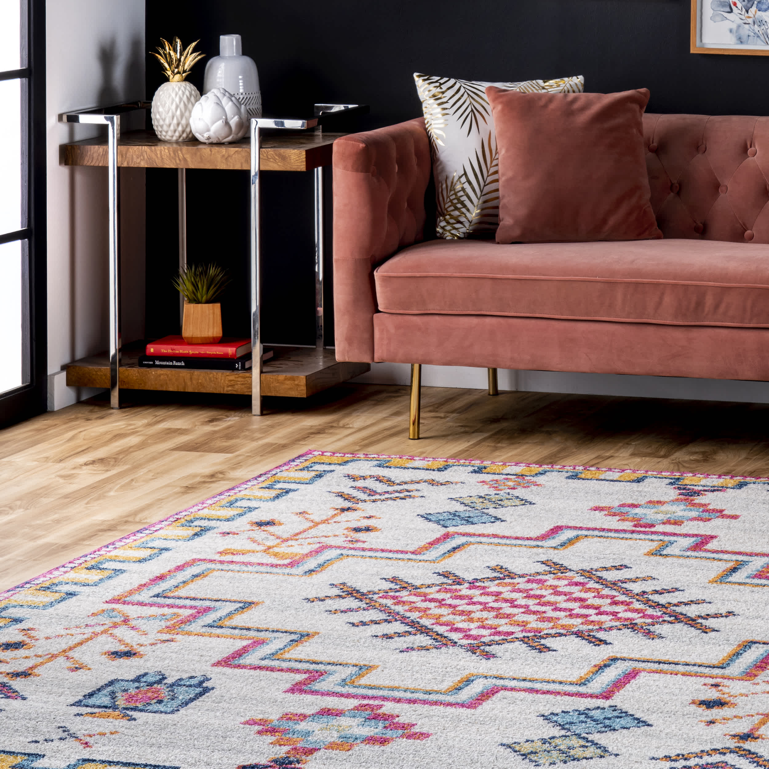 Richelle Tribal Medallion Area Rug - Image 9