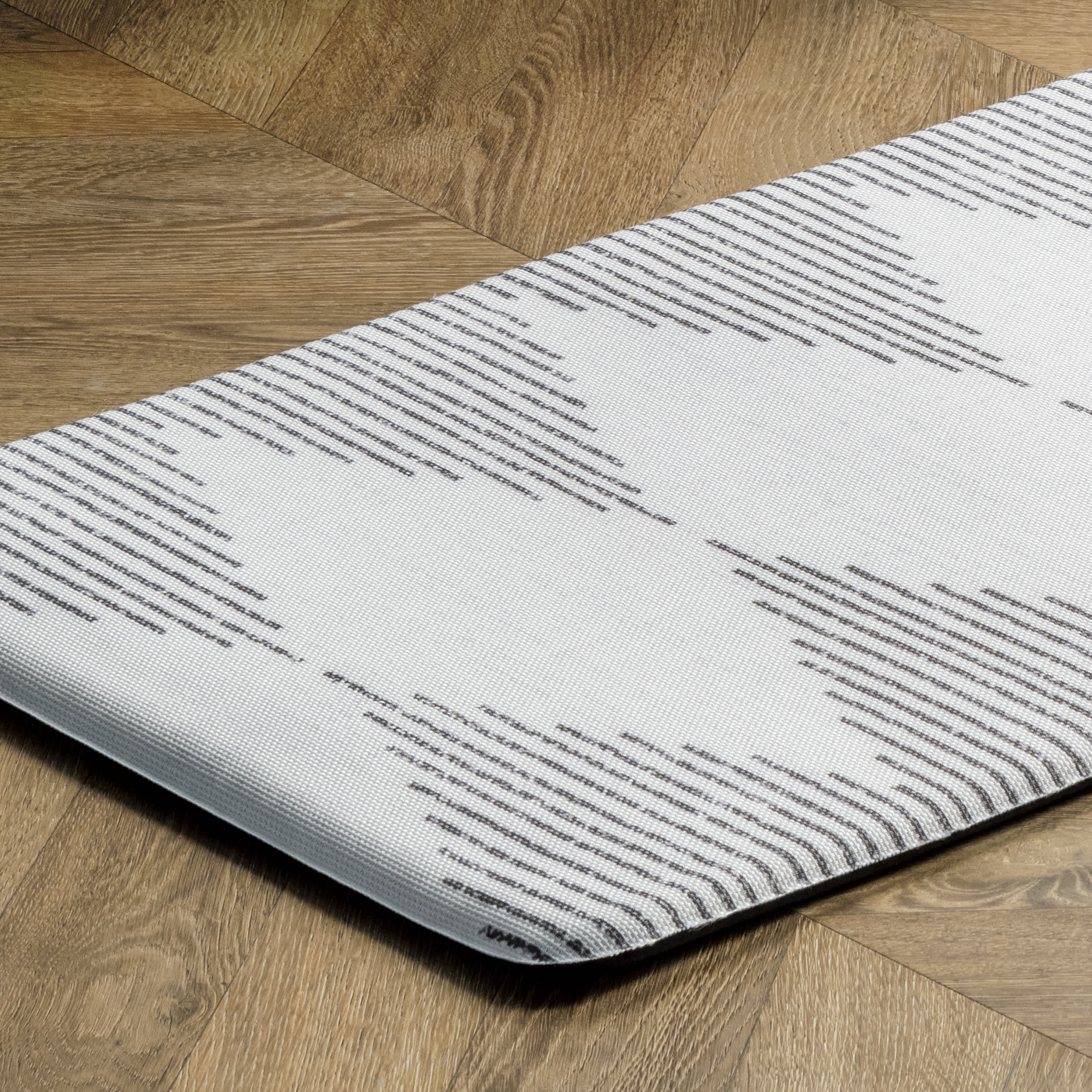 Diamond Stripes Anti Fatigue Kitchen Or Laundry Room Comfort Mat - Image 6