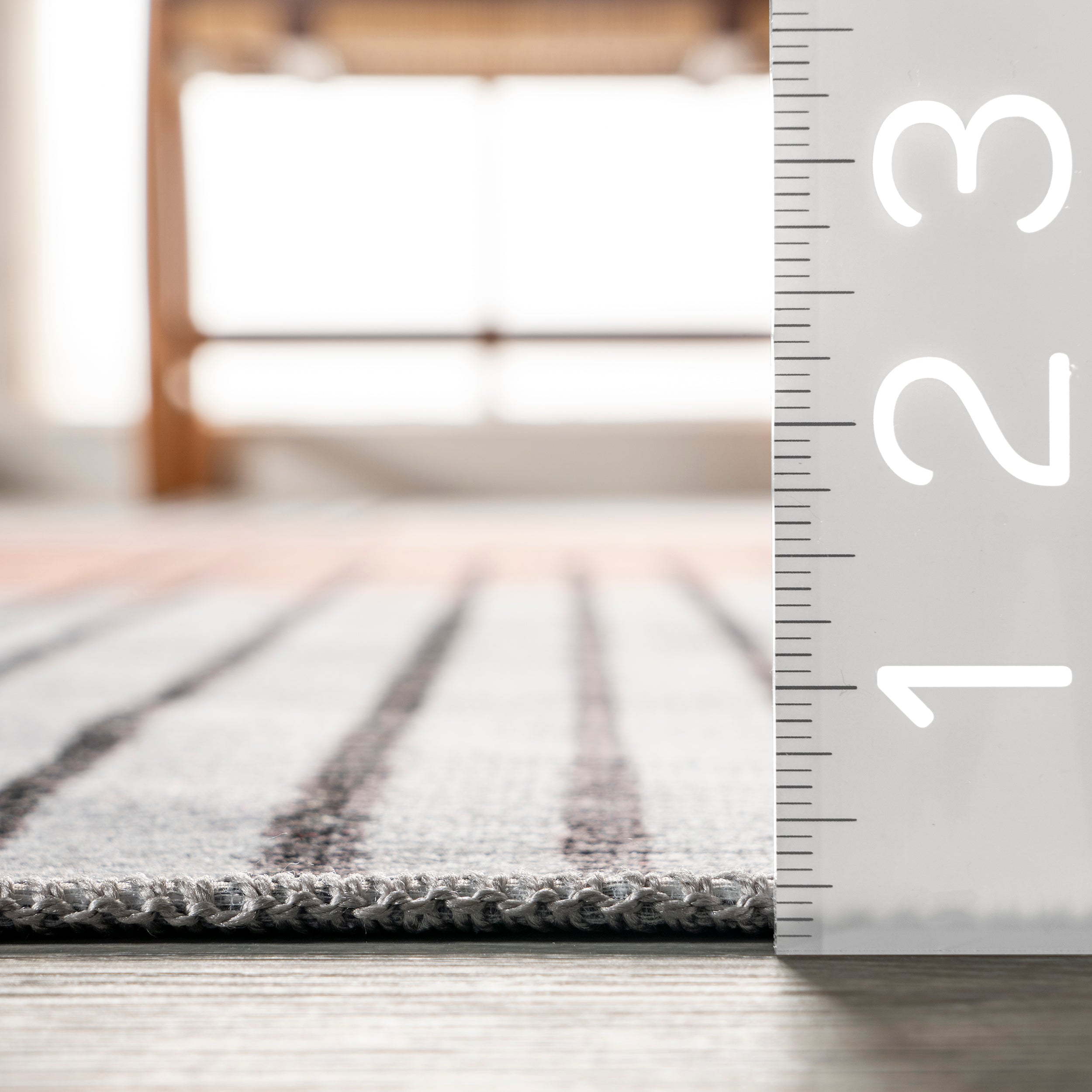 Martine Abstract Sun Machine Washable Area Rug - Image 3