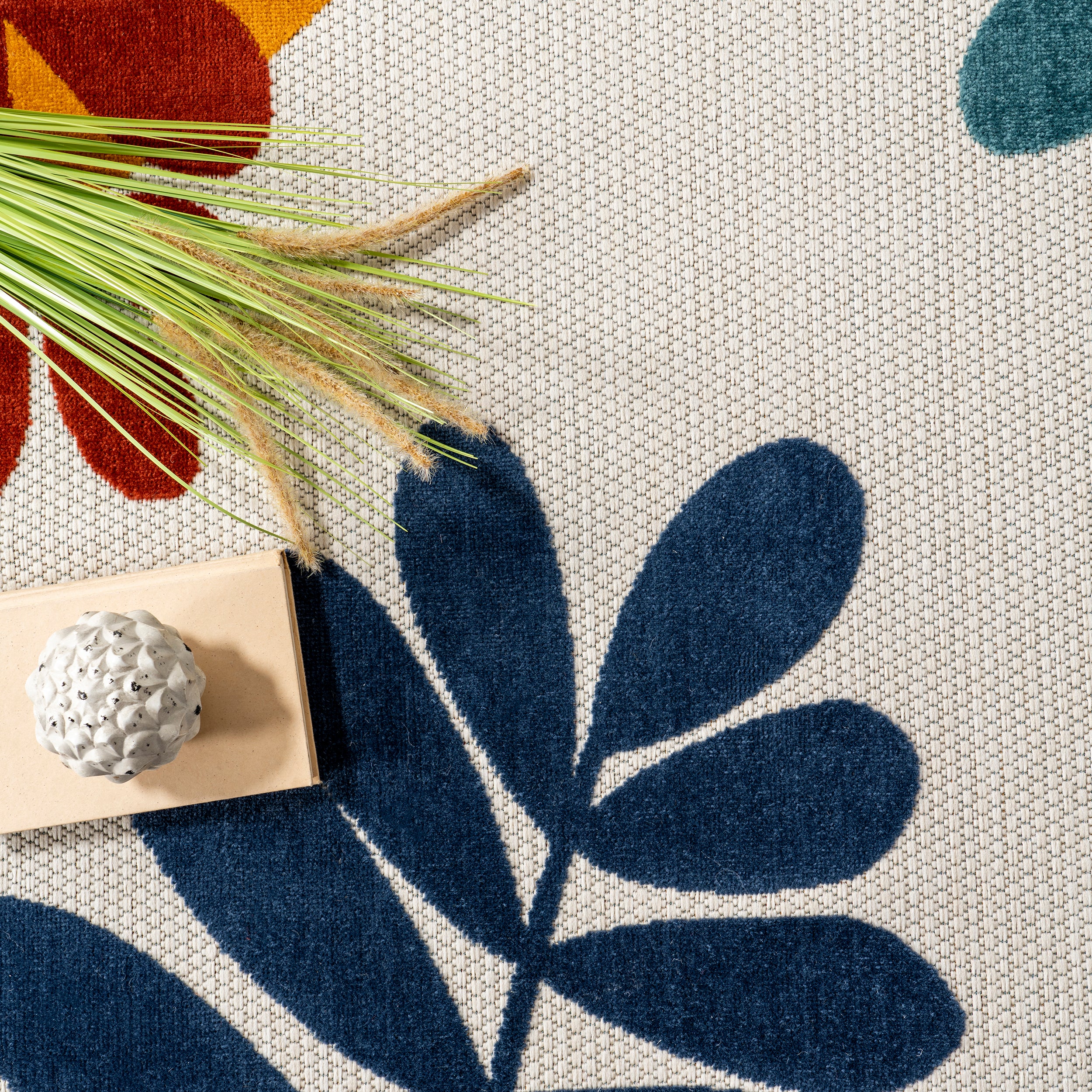 Julissa Colorful Floral Indoor/Outdoor Area Rug - Image 6