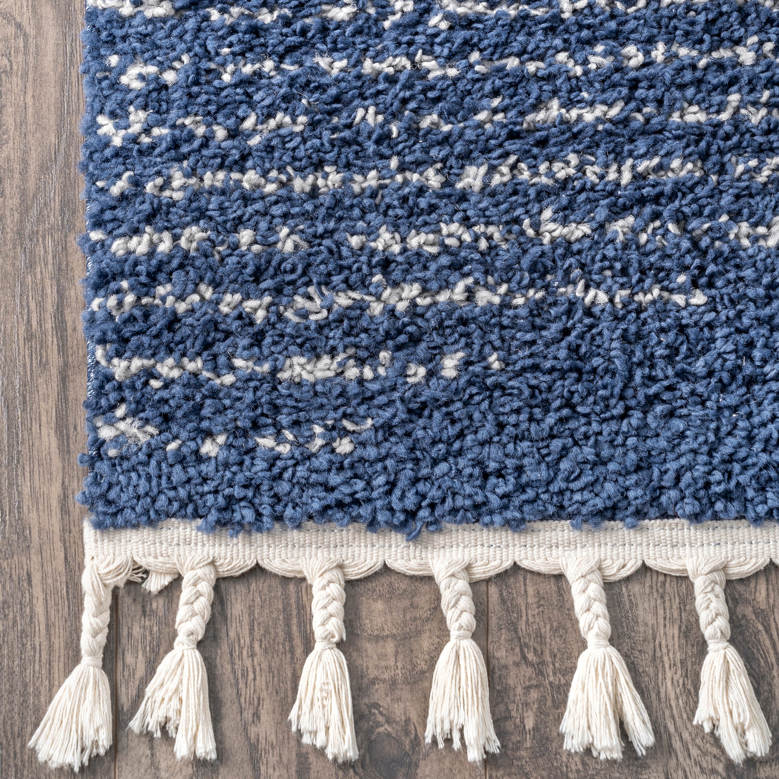 Bria Moroccan Shag Tasseled Area Rug - Image 17