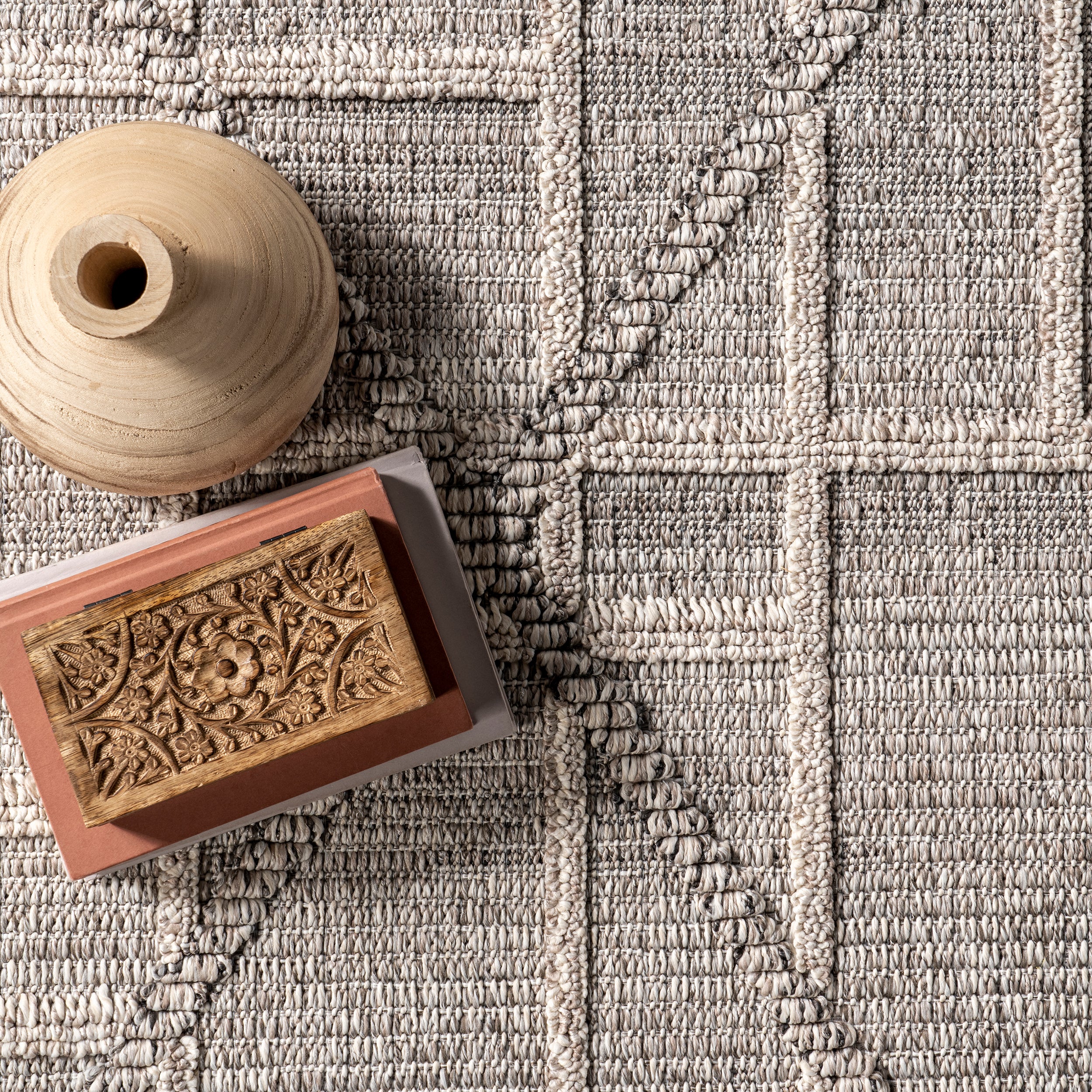 Crissy Contemporary High-Low Indoor/Outdoor Area Rug - Image 6