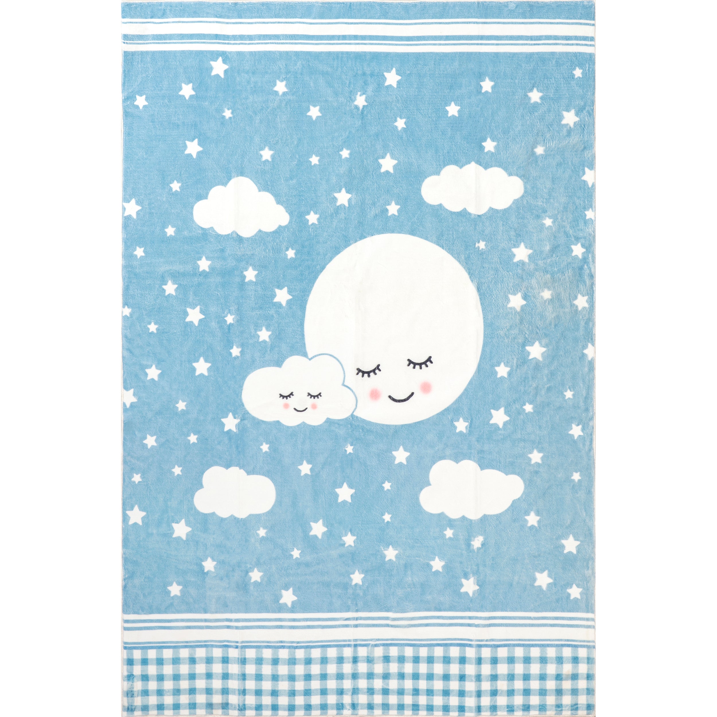 Peaceful Night Machine Washable Kids Area Rug - Image 10