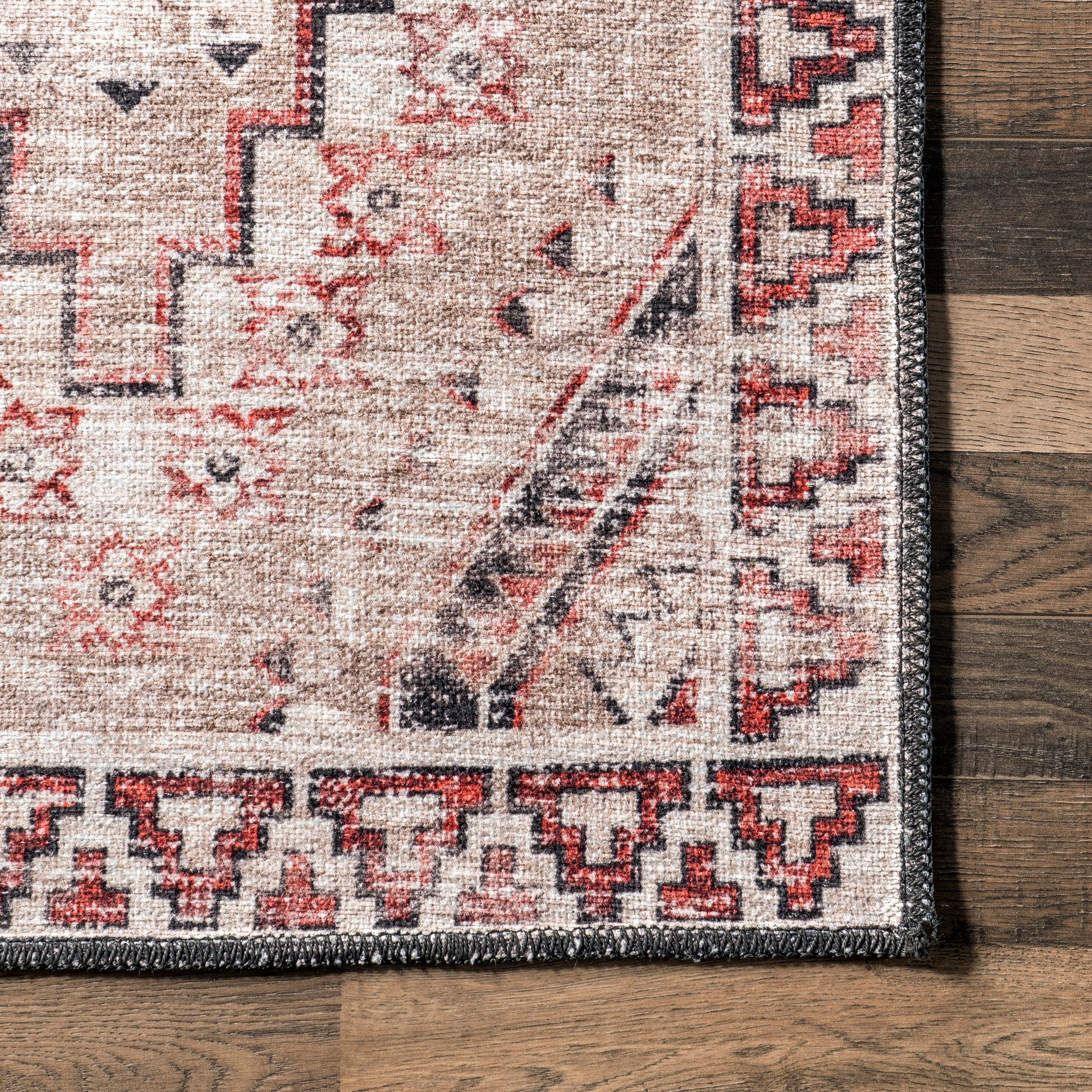 Sharni Diamond Trellis Cotton Area Rug - Image 5