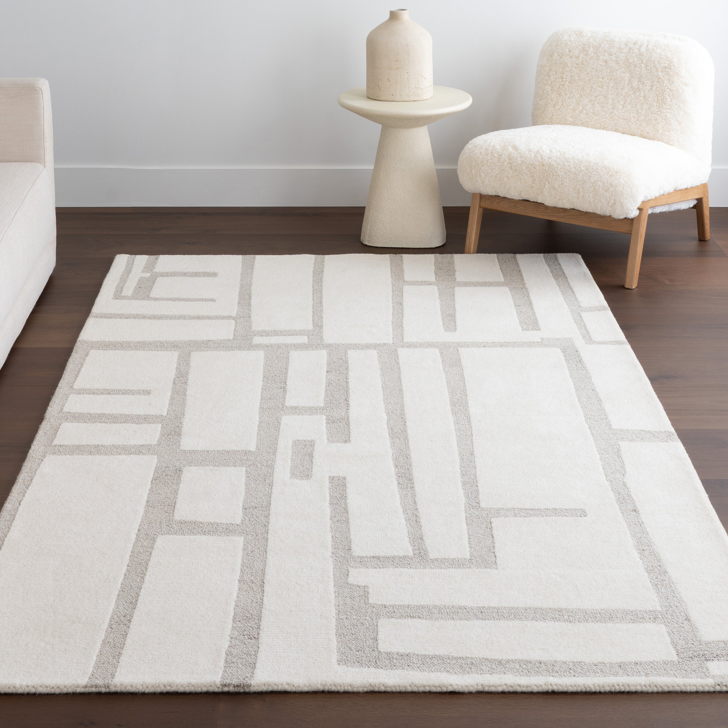 Aeris Modern Geometric Area Rug - Image 9