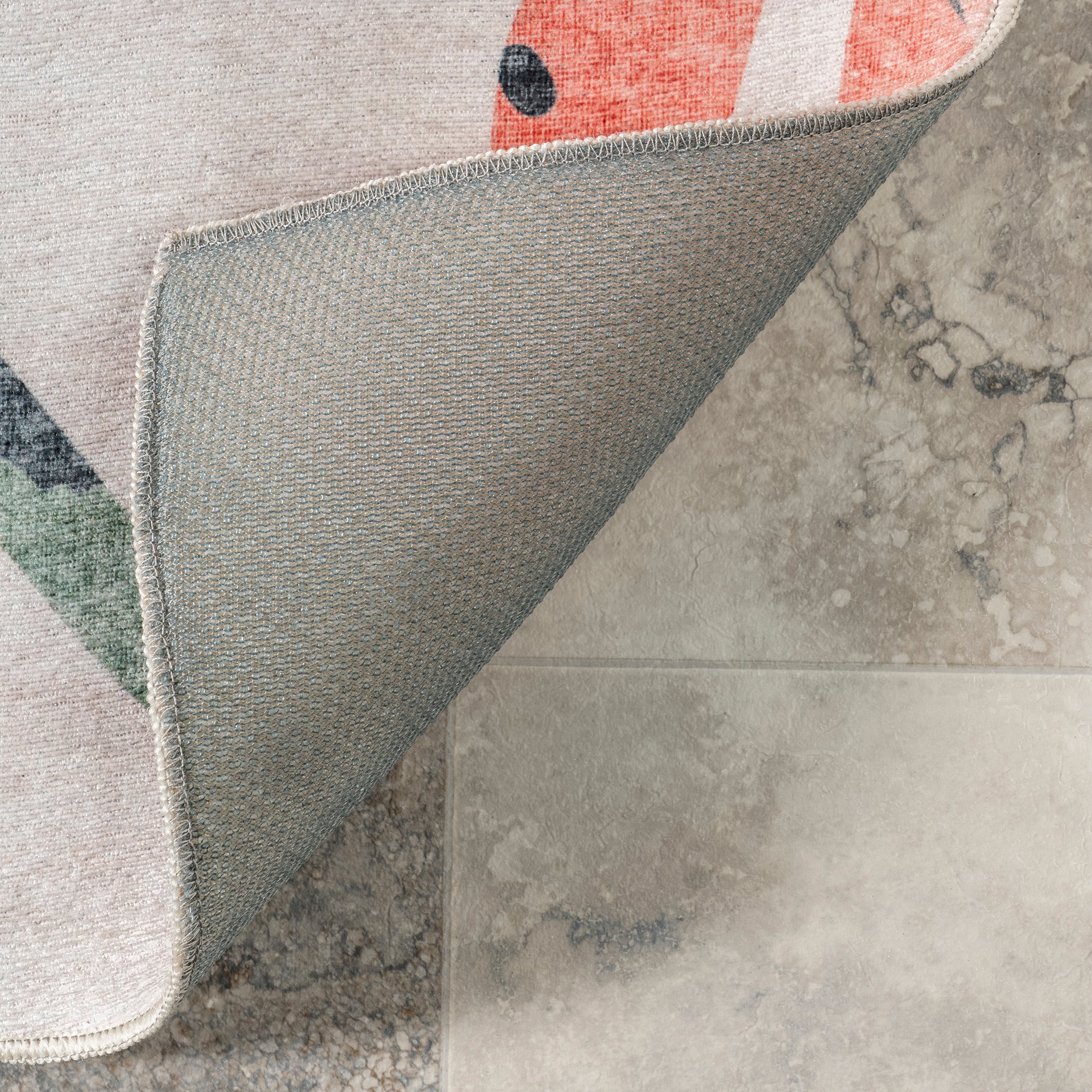 Mara Floral Machine Washable Indoor/Outdoor Area Rug - Image 7