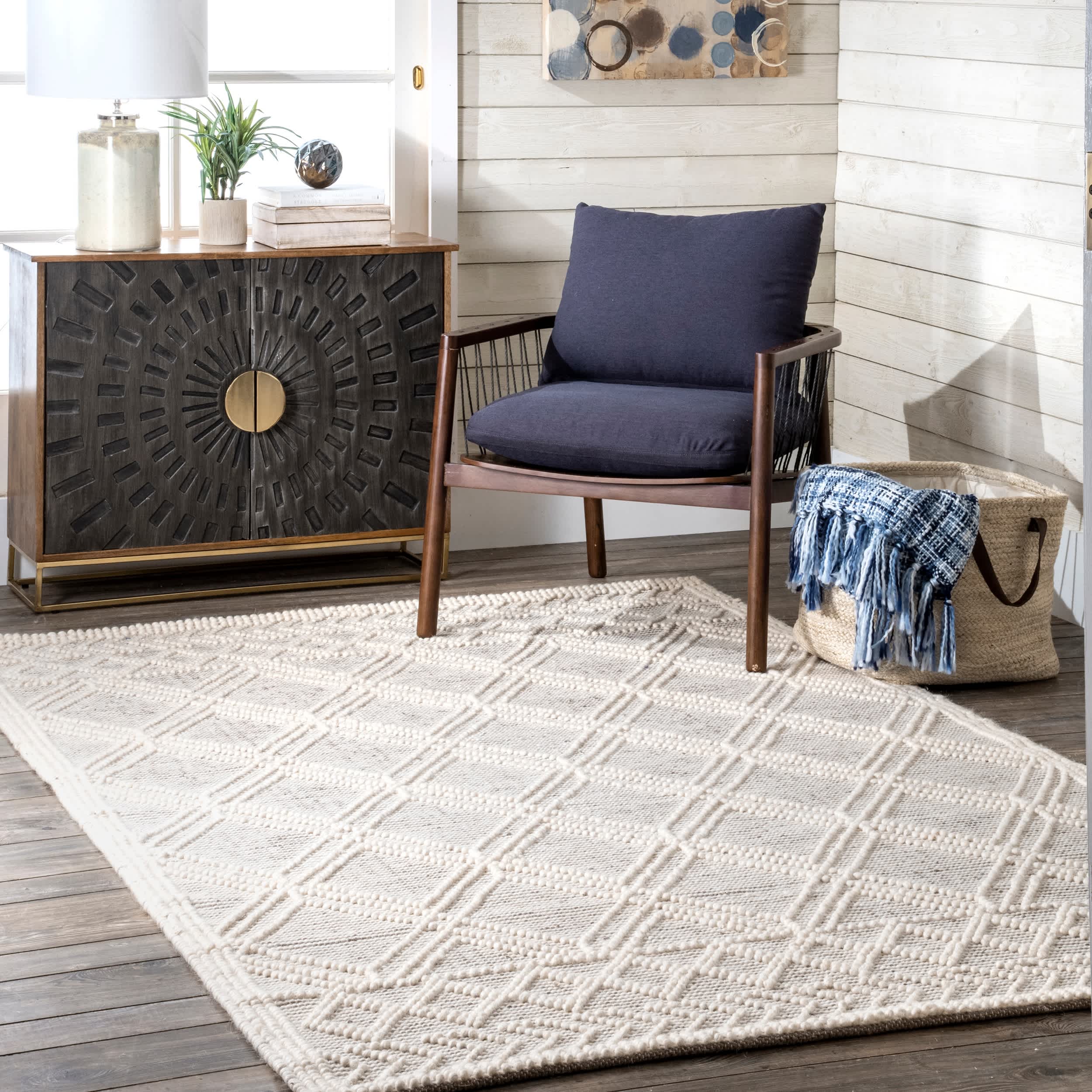 Contemporary Trellis Natti Area Rug - Image 13