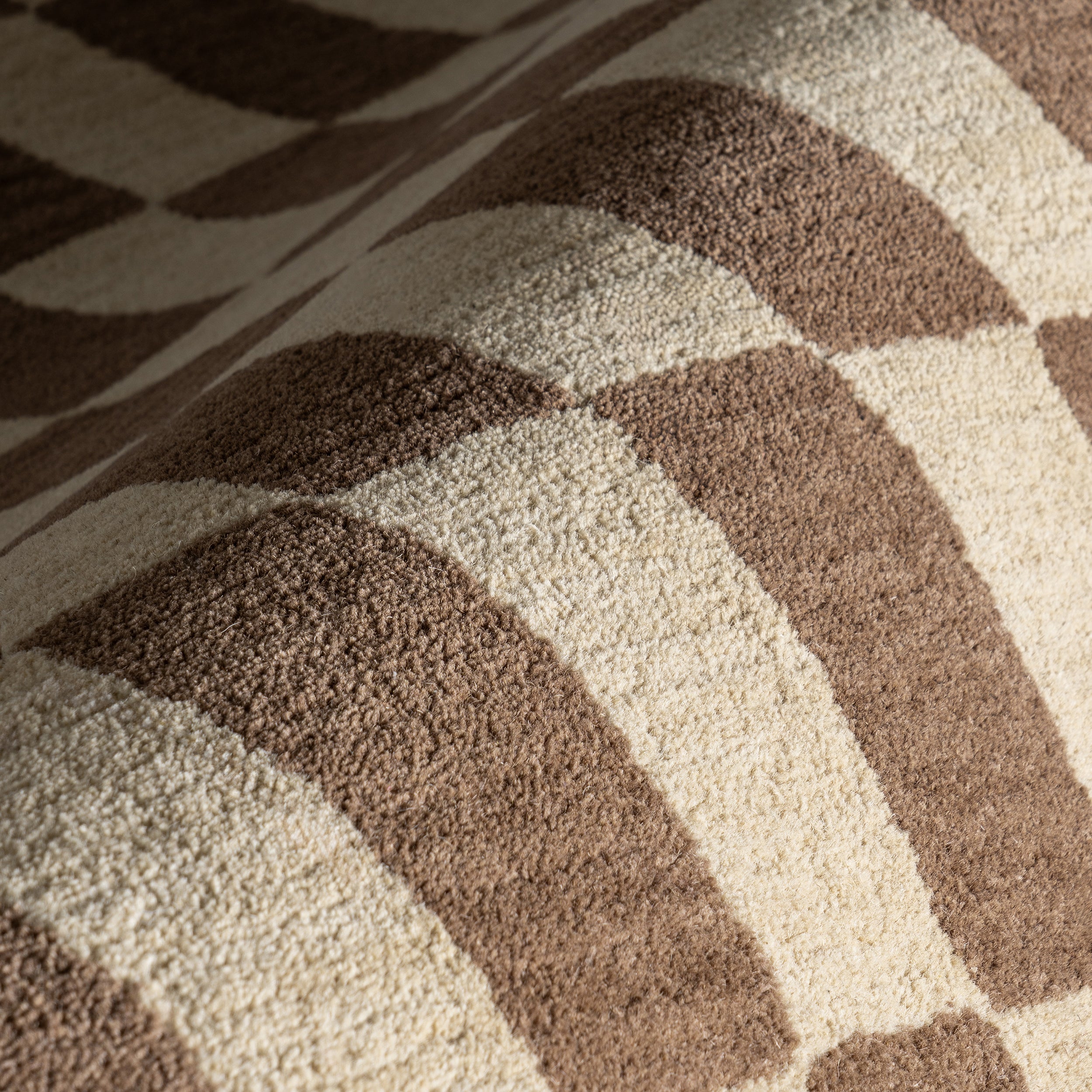 Kia Checkerboard Wool Area Rug - Image 21