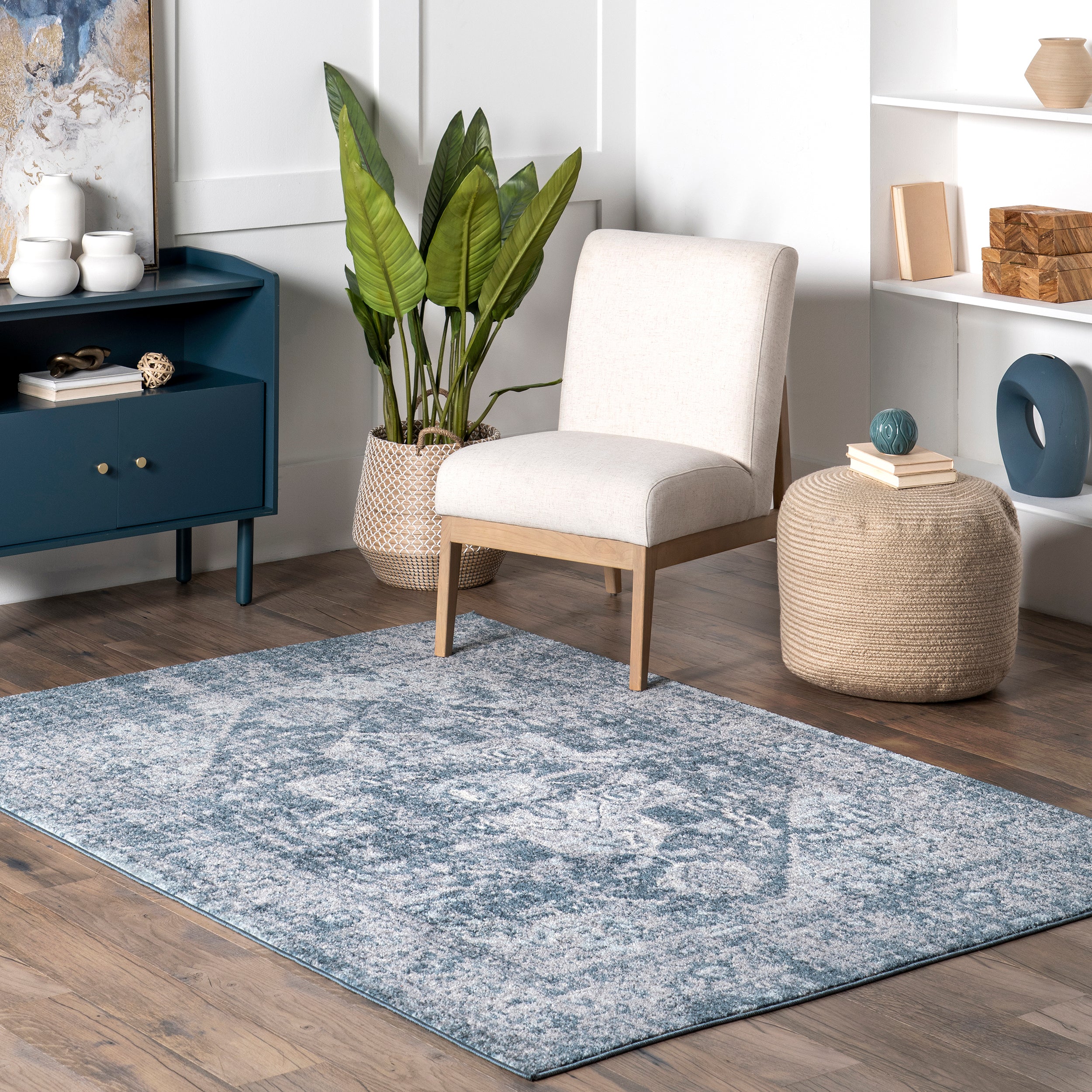 Justine Vintage Medallion Area Rug - Image 14