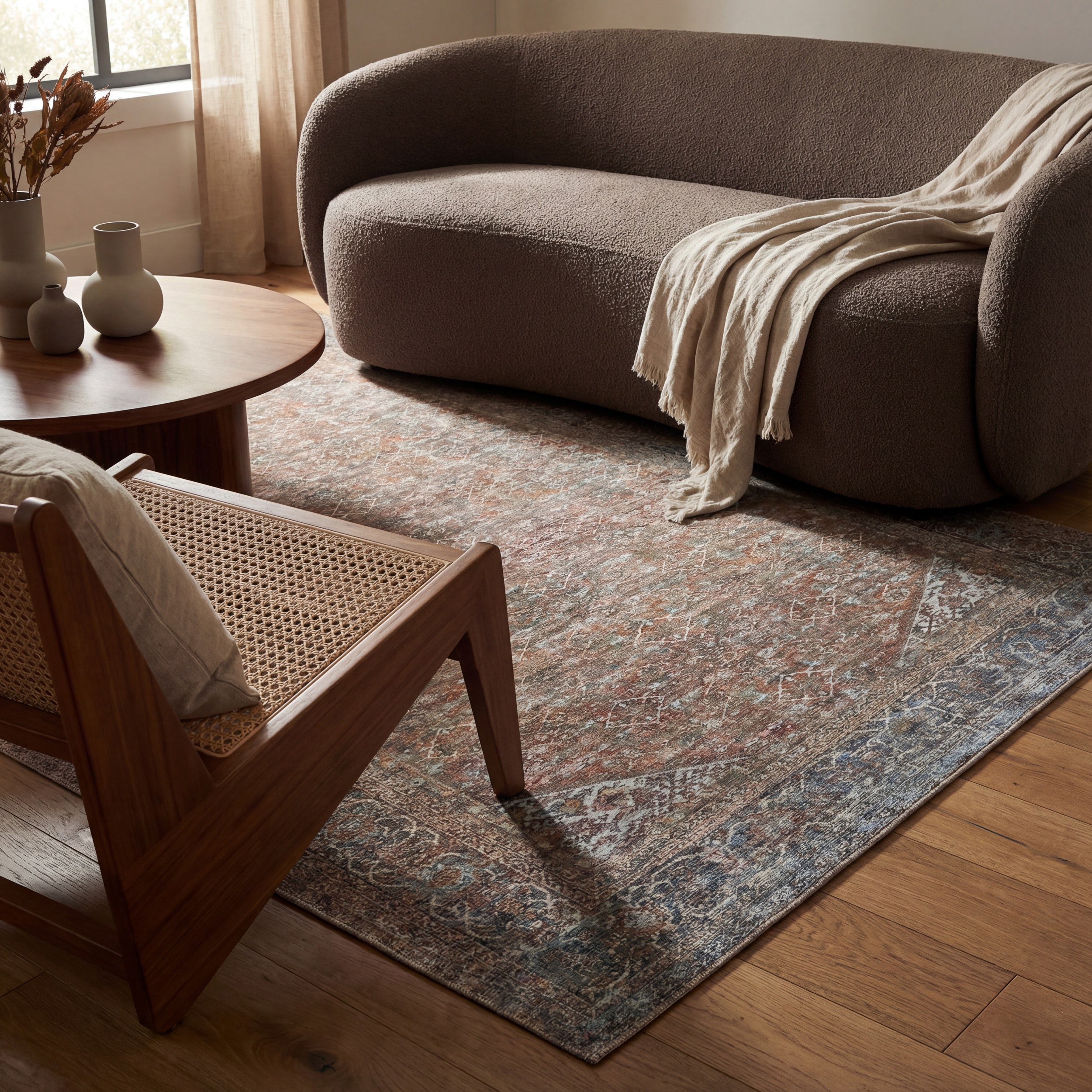 Omariah Vintage & Distressed Washable Rug - Image 16