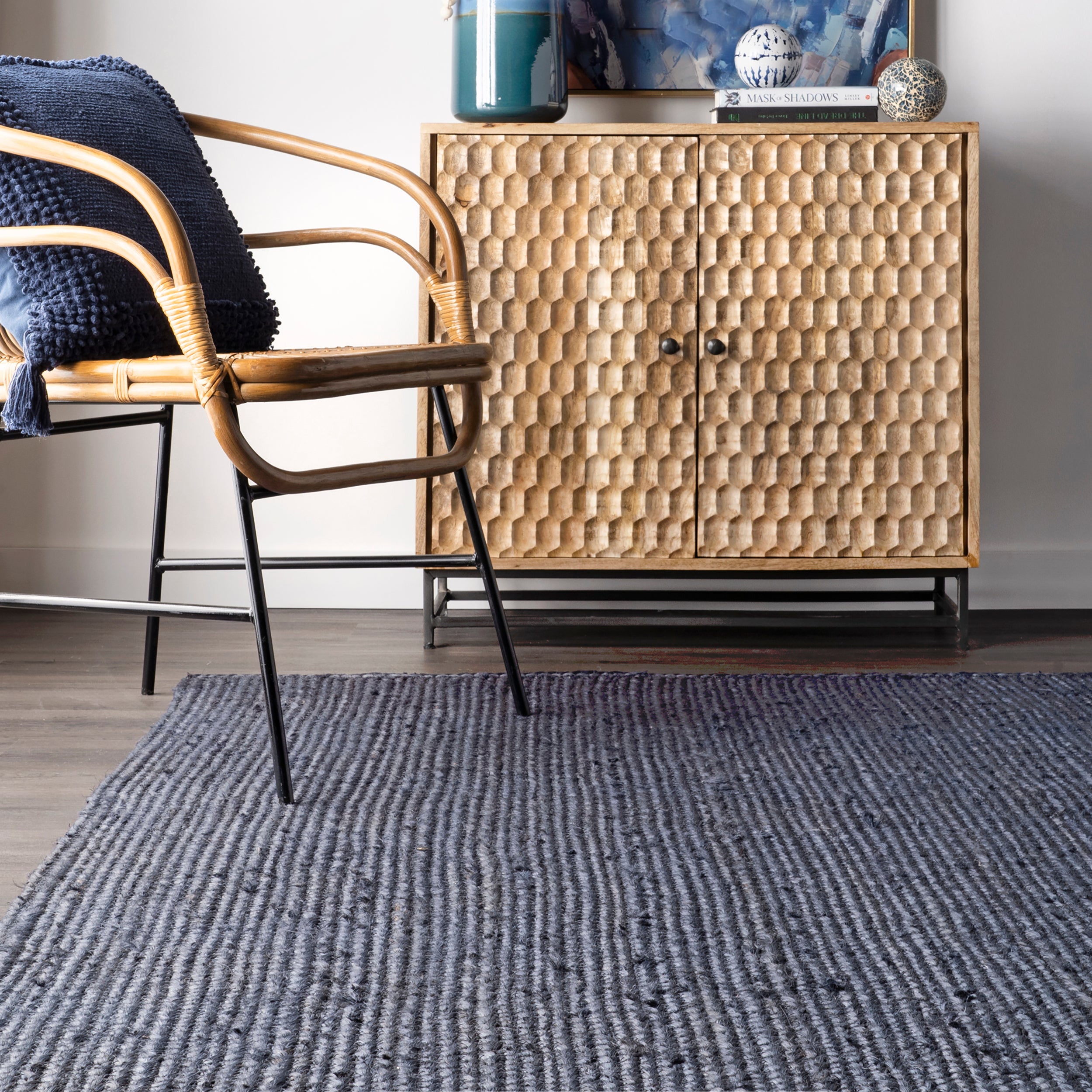 Rigo Hand Woven Farmhouse Jute Area Rug - Image 20
