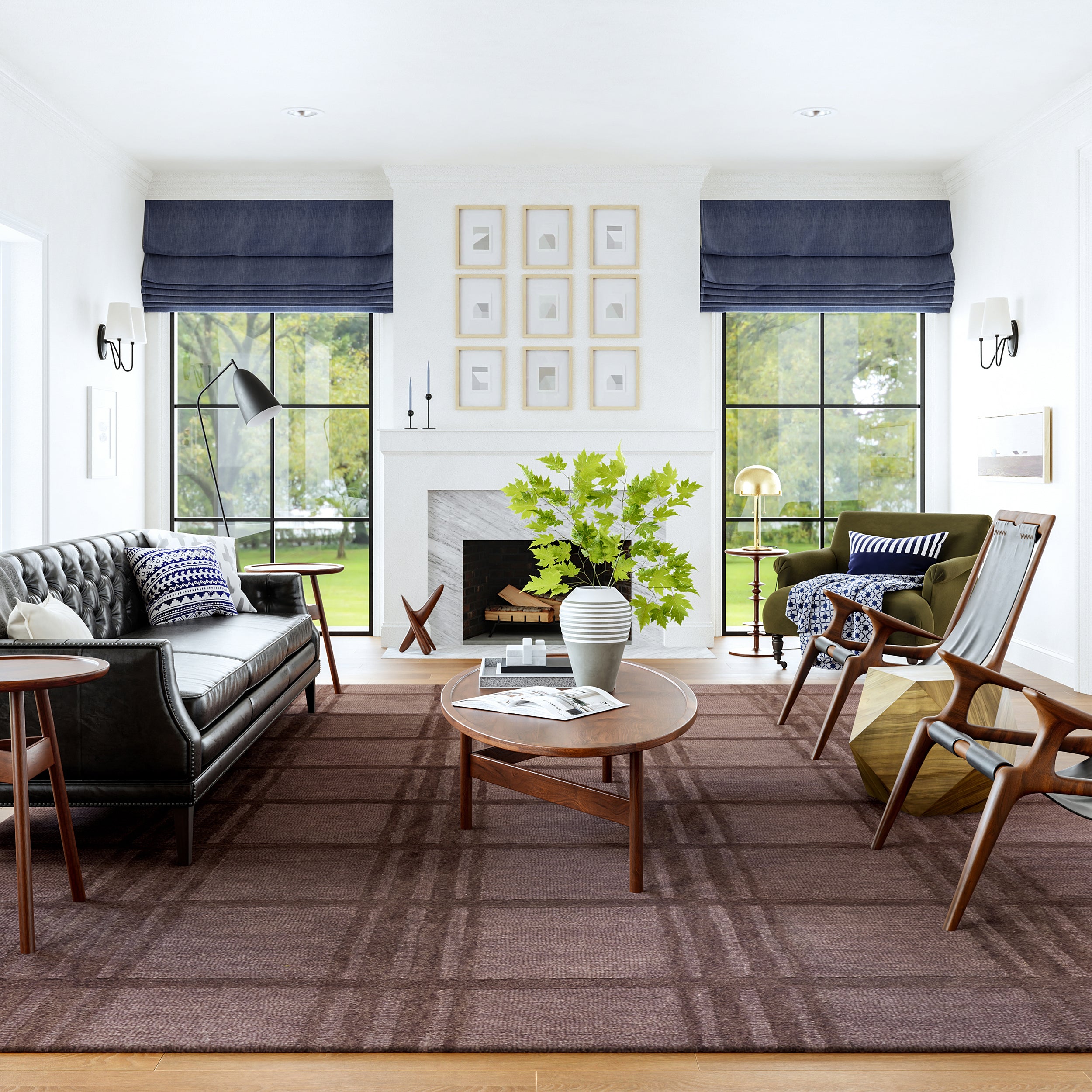 Mallory Plaid Wool Area Rug - Image 17