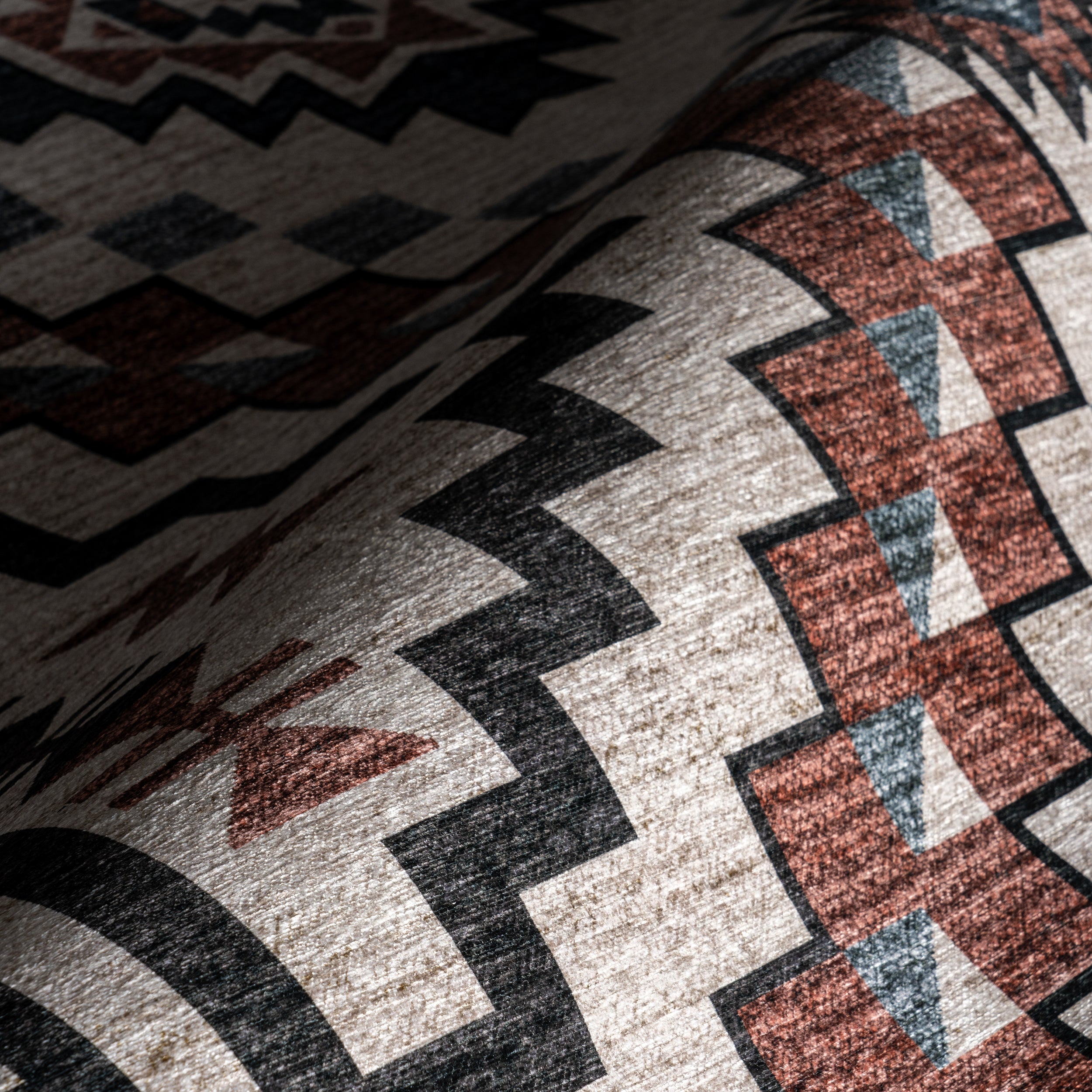 Calli SplashGuard Southwestern Machine Washable Area Rug - Image 5