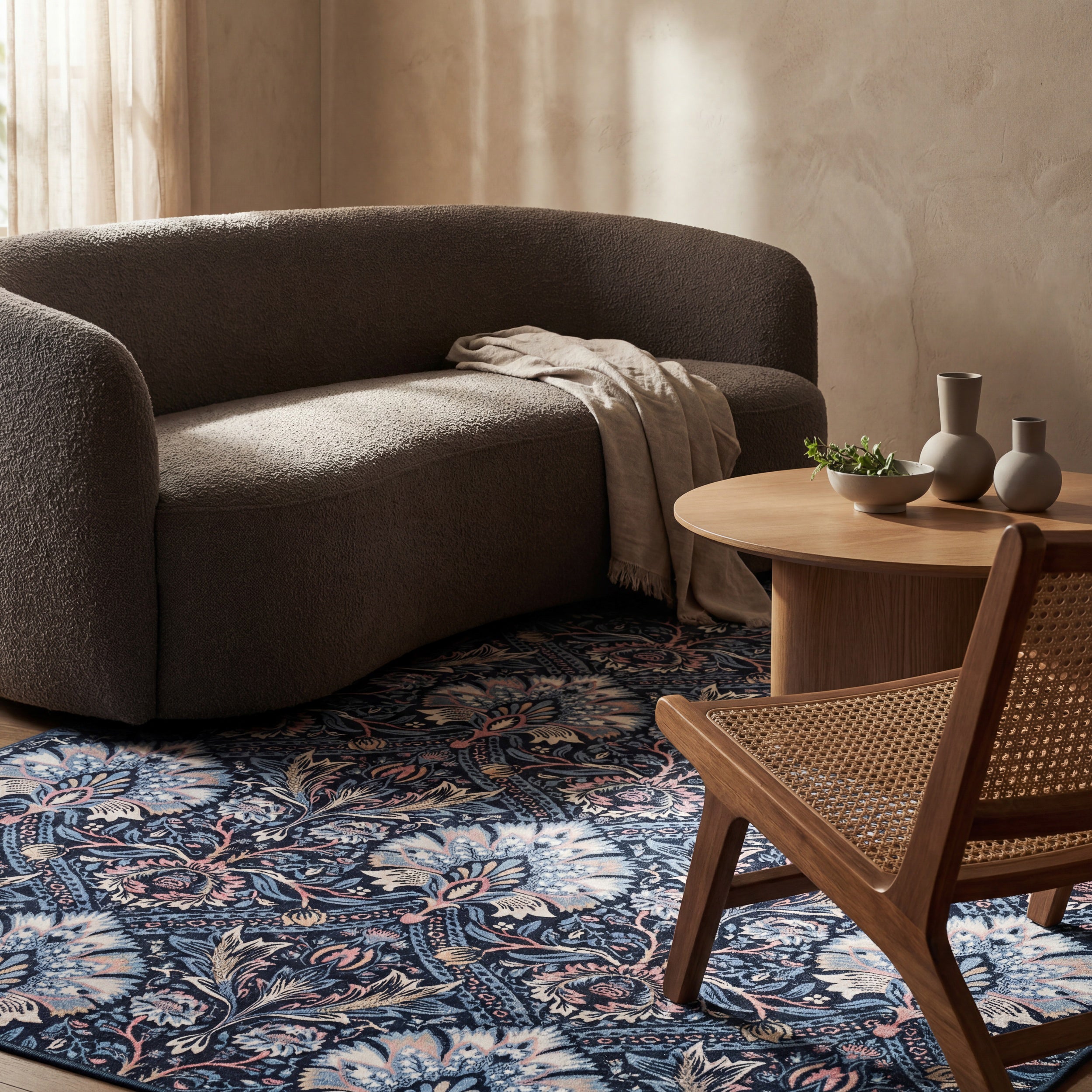 Nuloom Aurenda Floral & Paisley Washable Rug - Image 9