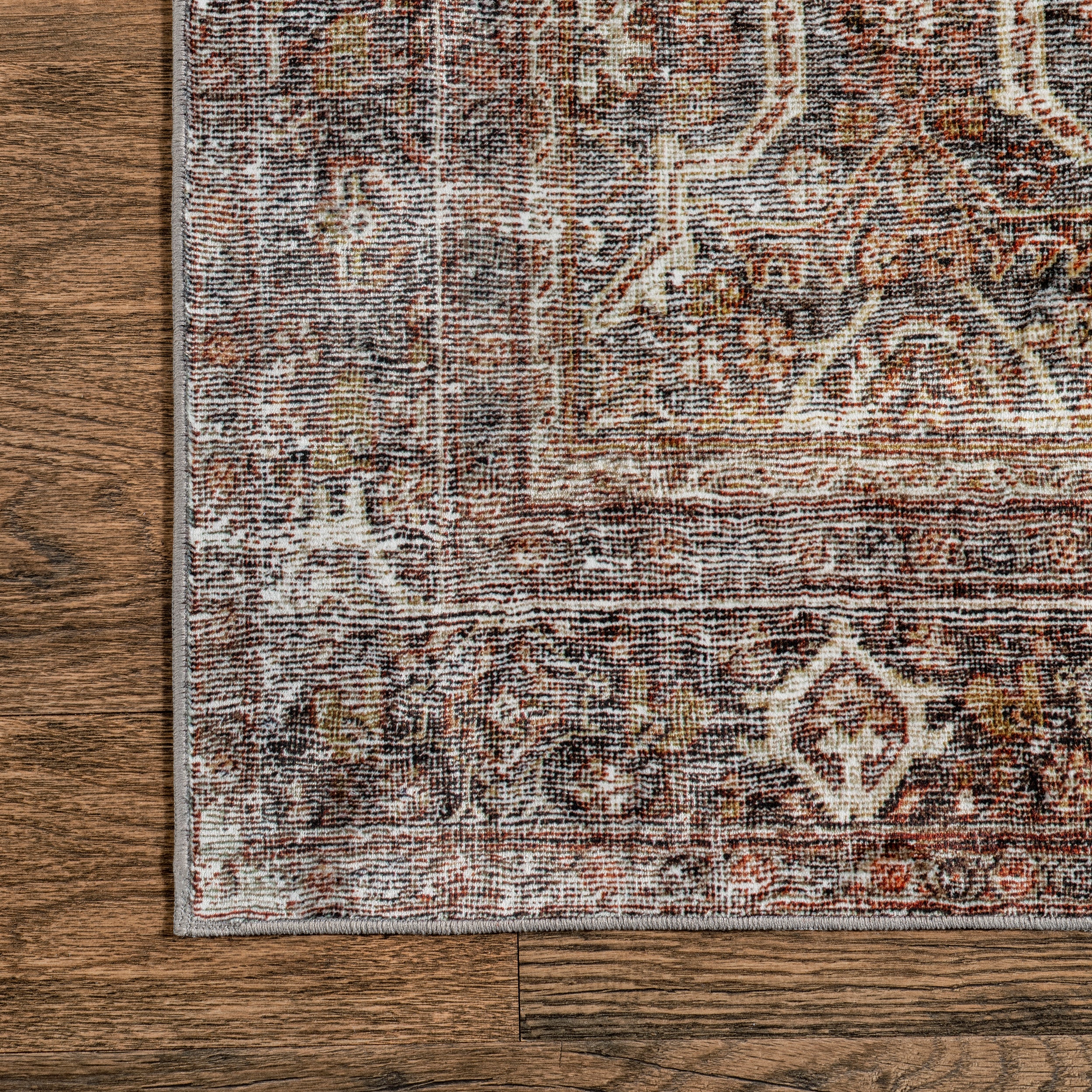 Zofia Vintage Persian Machine Washable Area Rug - Image 5