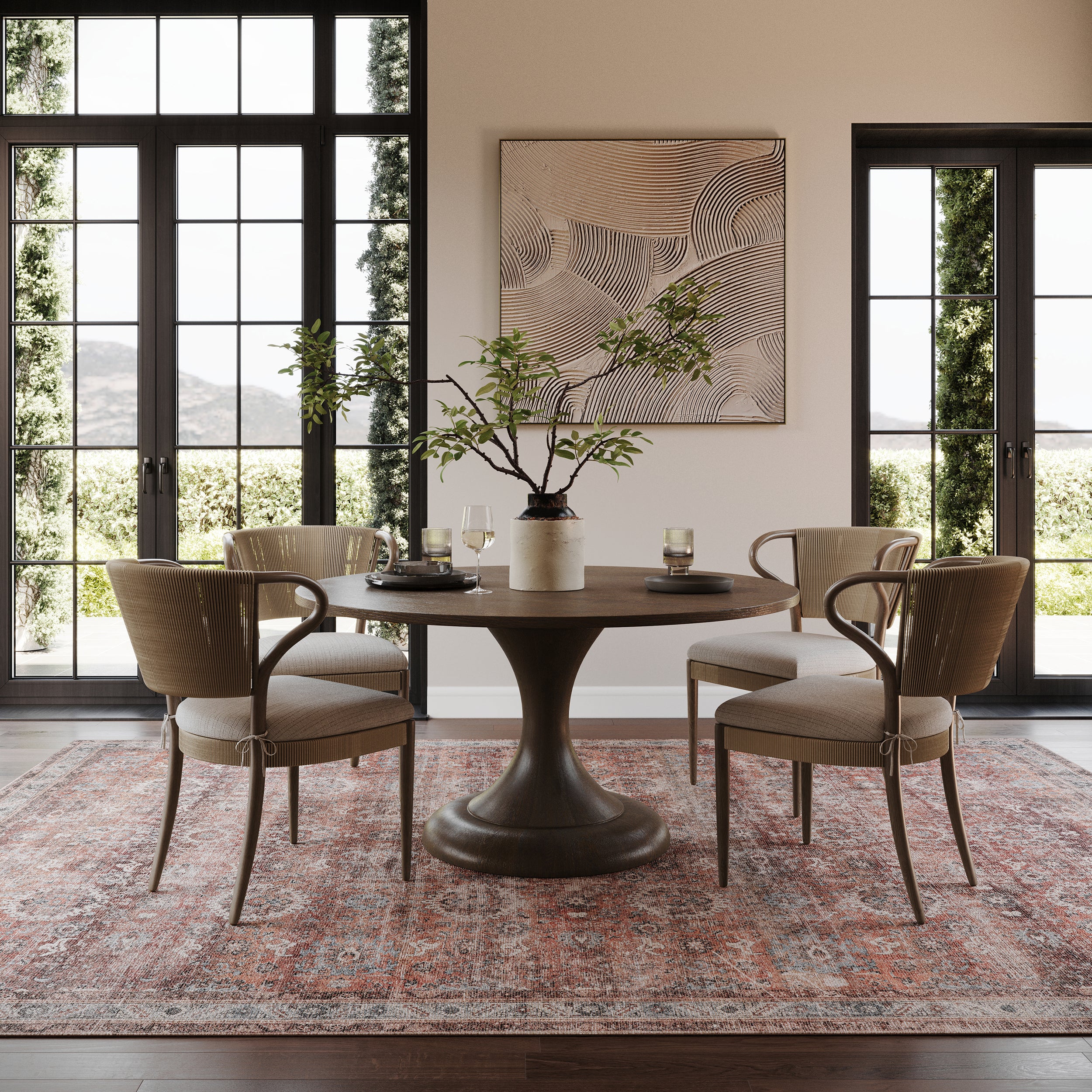 Nuloom Mirelli Antiqued Jute-Blend Area Rug - Image 2