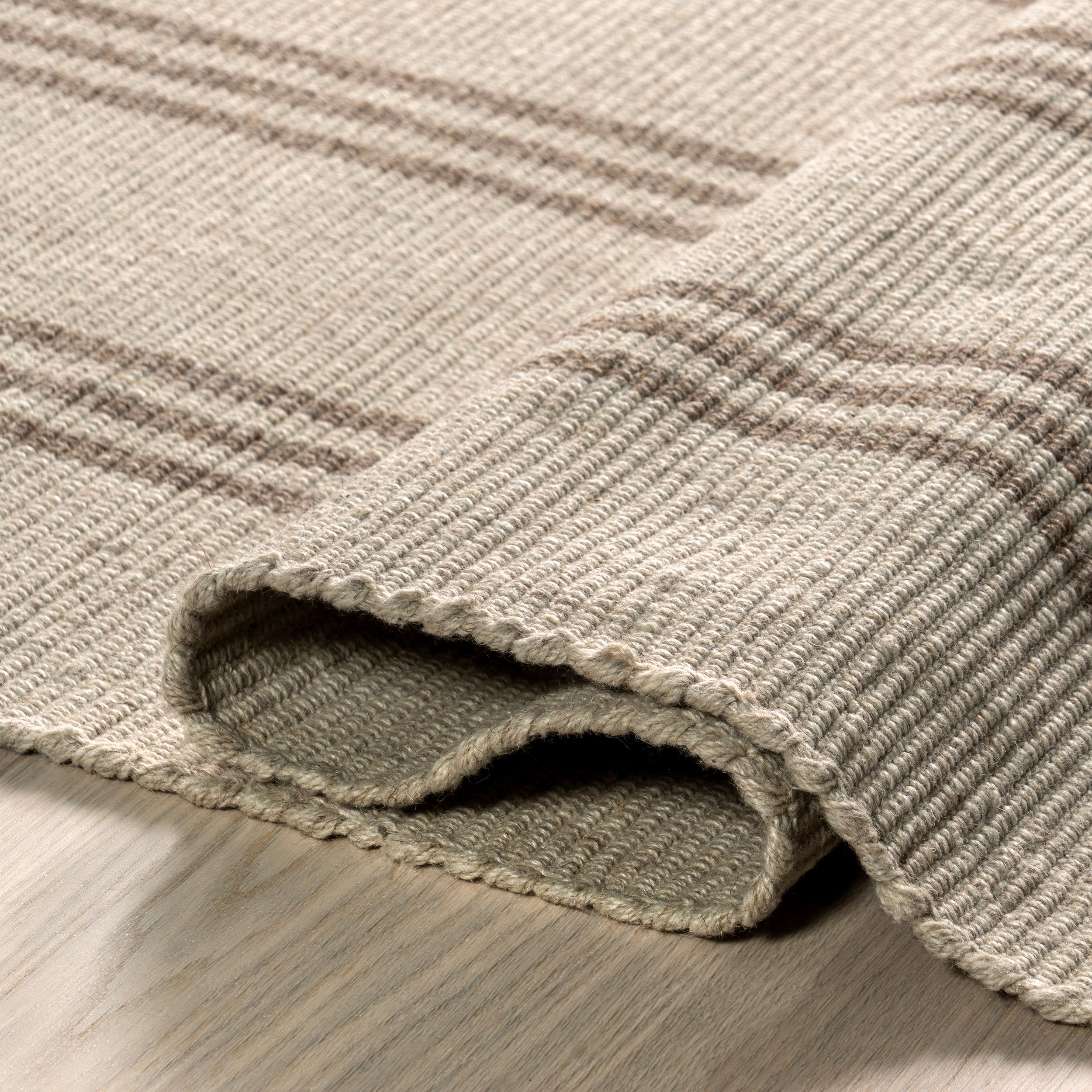 Hawthorn Striped Wool Area Rug - Image 4