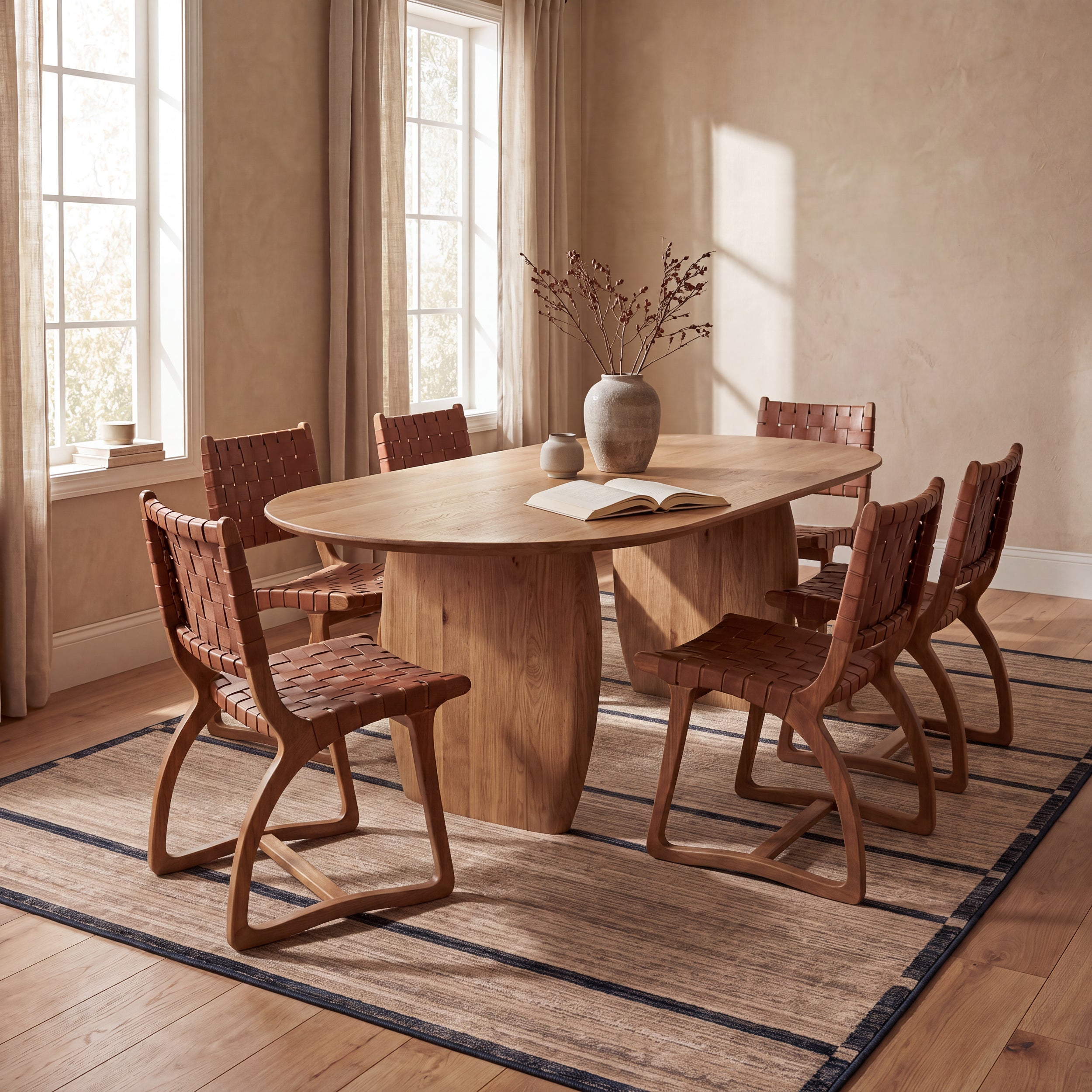 Serelisse Geometric Modern Indoor Area Rug - Image 2