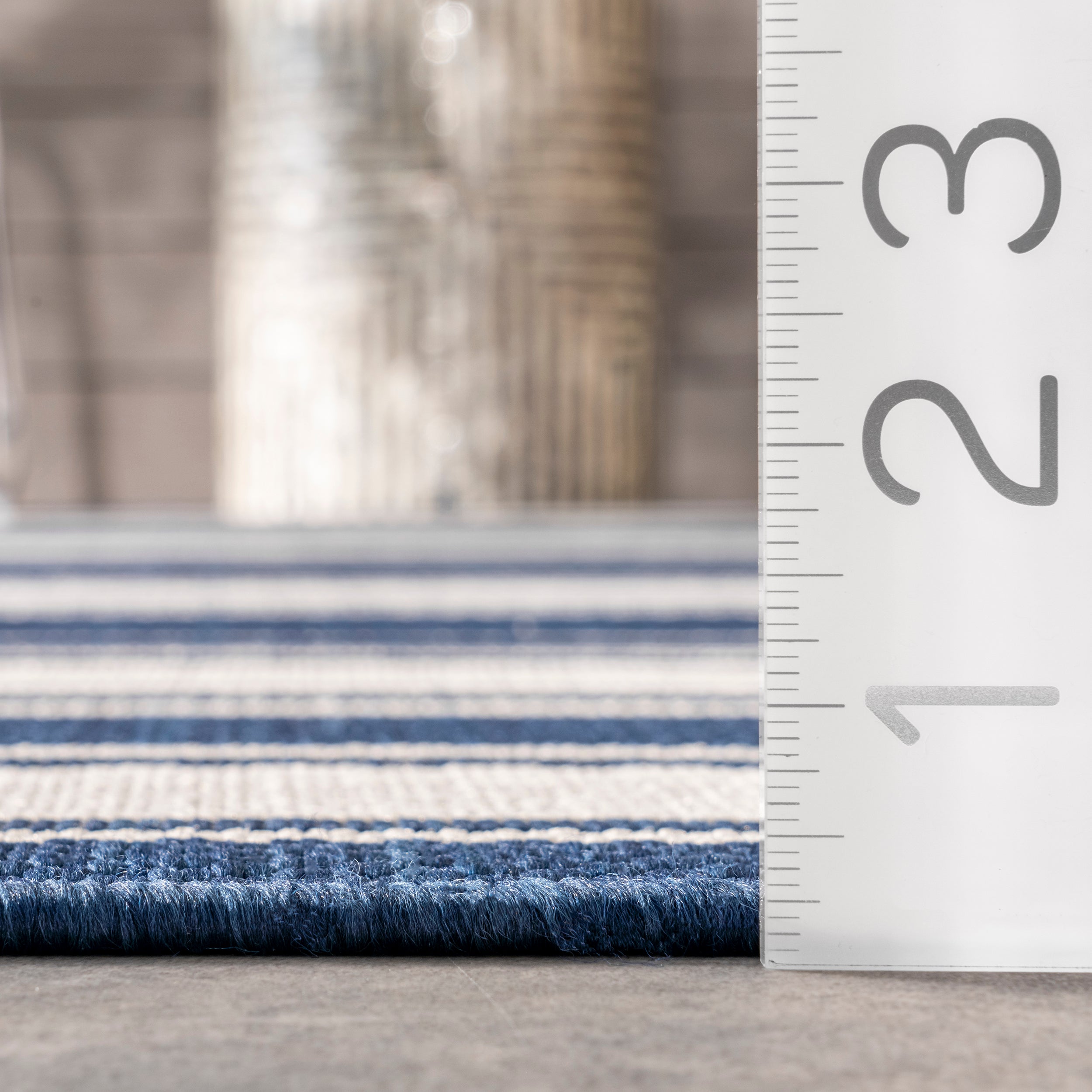 Romy Striped Indoor/Outdoor Area Rug - Image 8