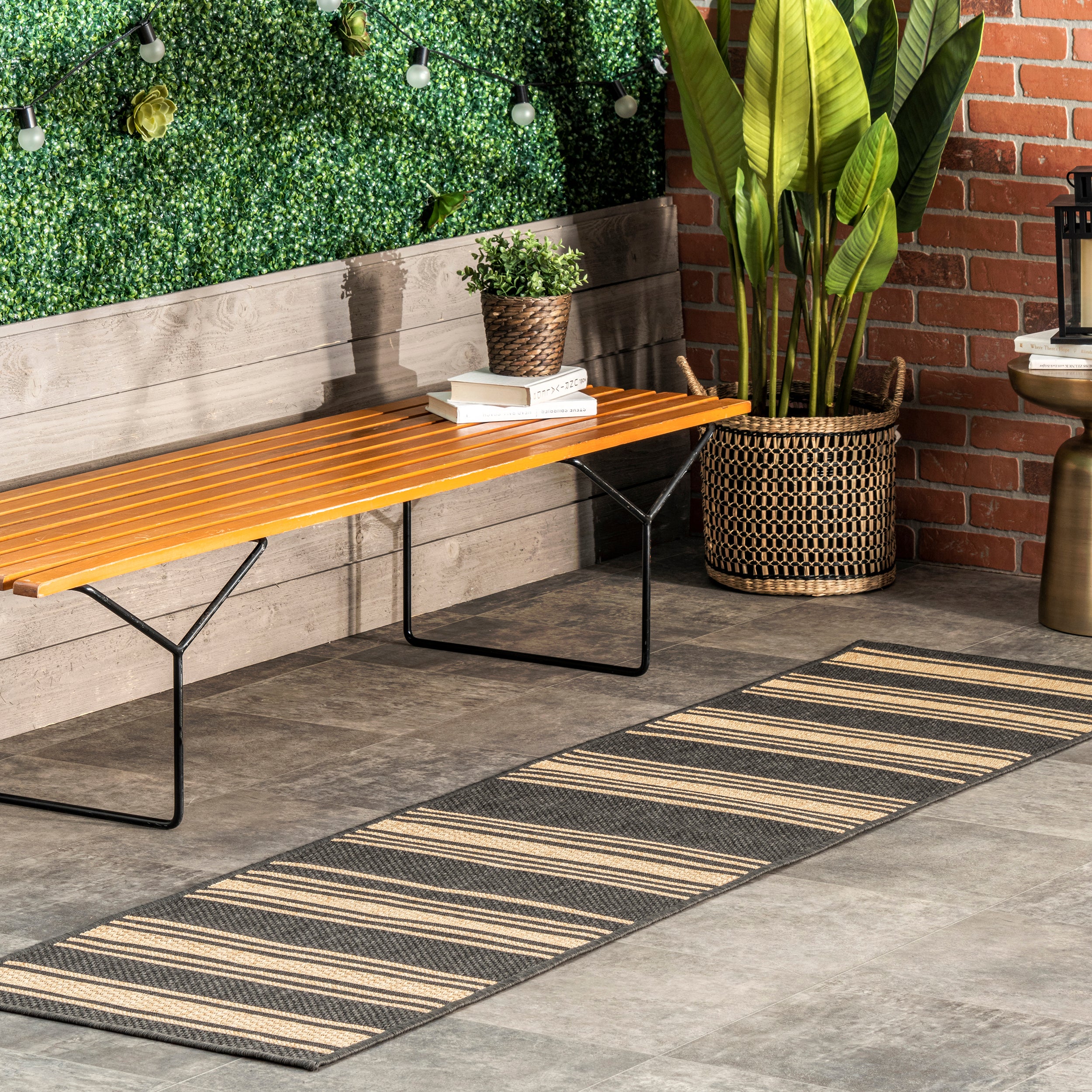 Romy Striped Indoor/Outdoor Area Rug - Image 28