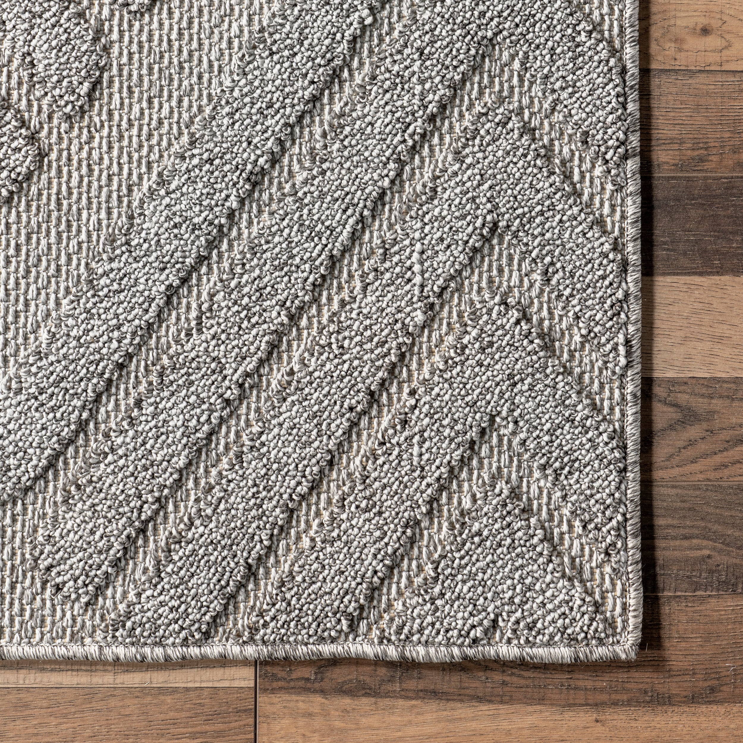 Lessie High-Low Geometric Indoor/Outdoor Area Rug - Image 5