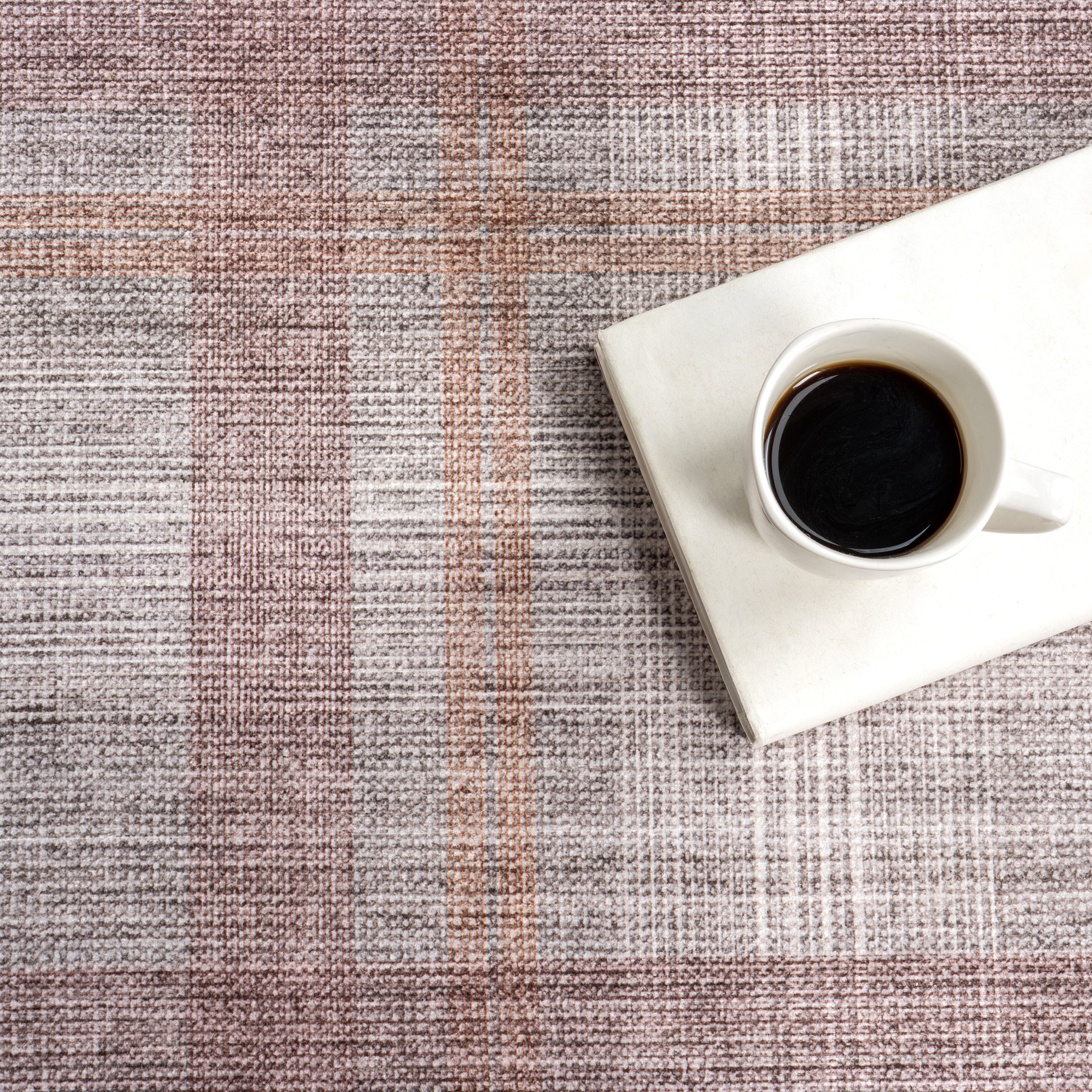 Ursula Rustic Plaid Area Rug - Image 6