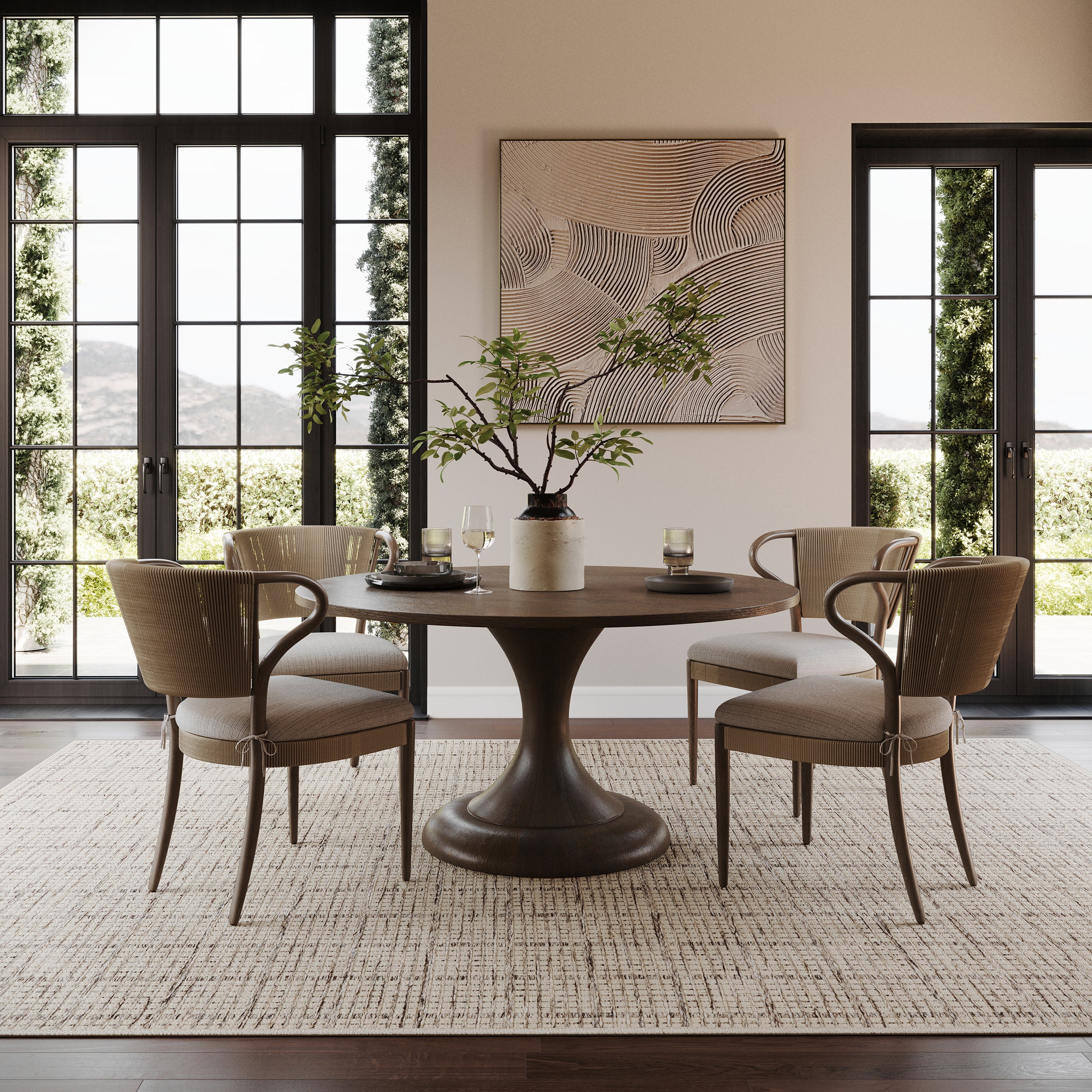 Nuloom Sylvara Modern Checkered Rug - Image 2