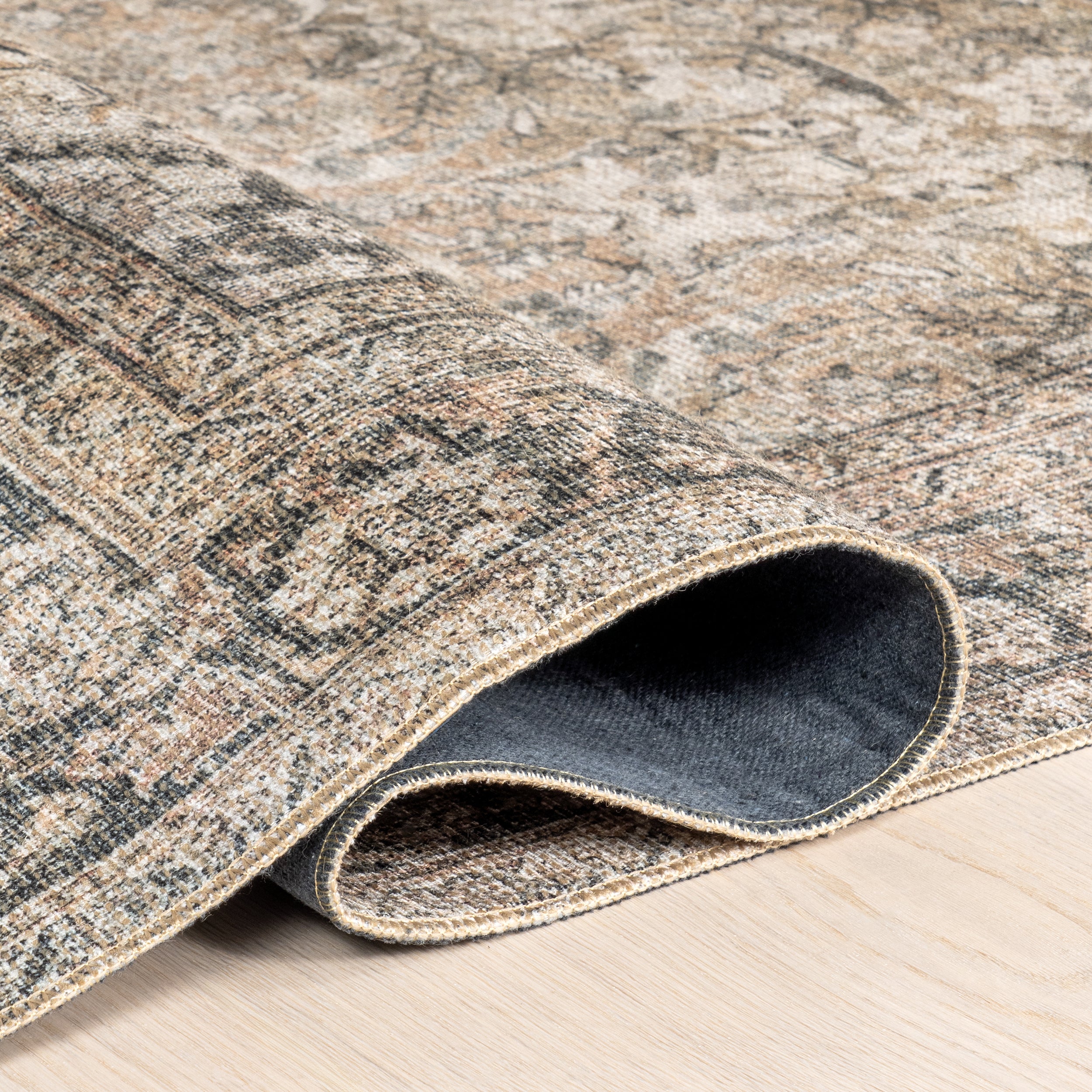 Hillstone Collection Deka Traditional Vintage Medallion Area Rug - Image 4