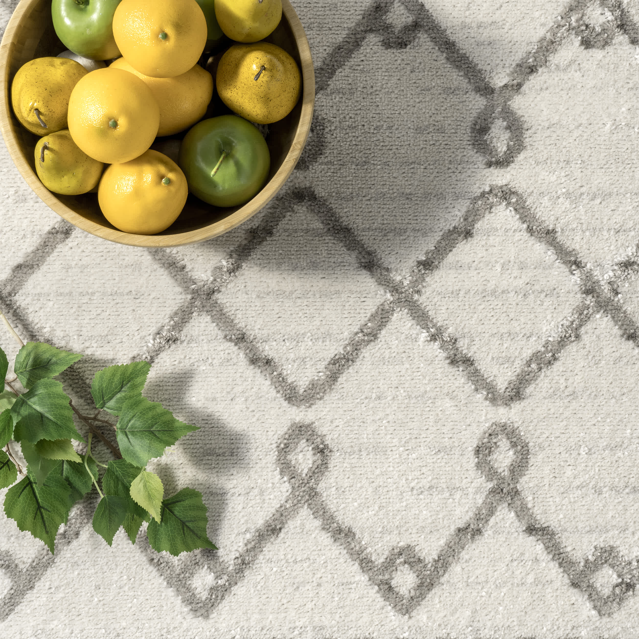 Kate Geometric Trellis Area Rug - Image 6